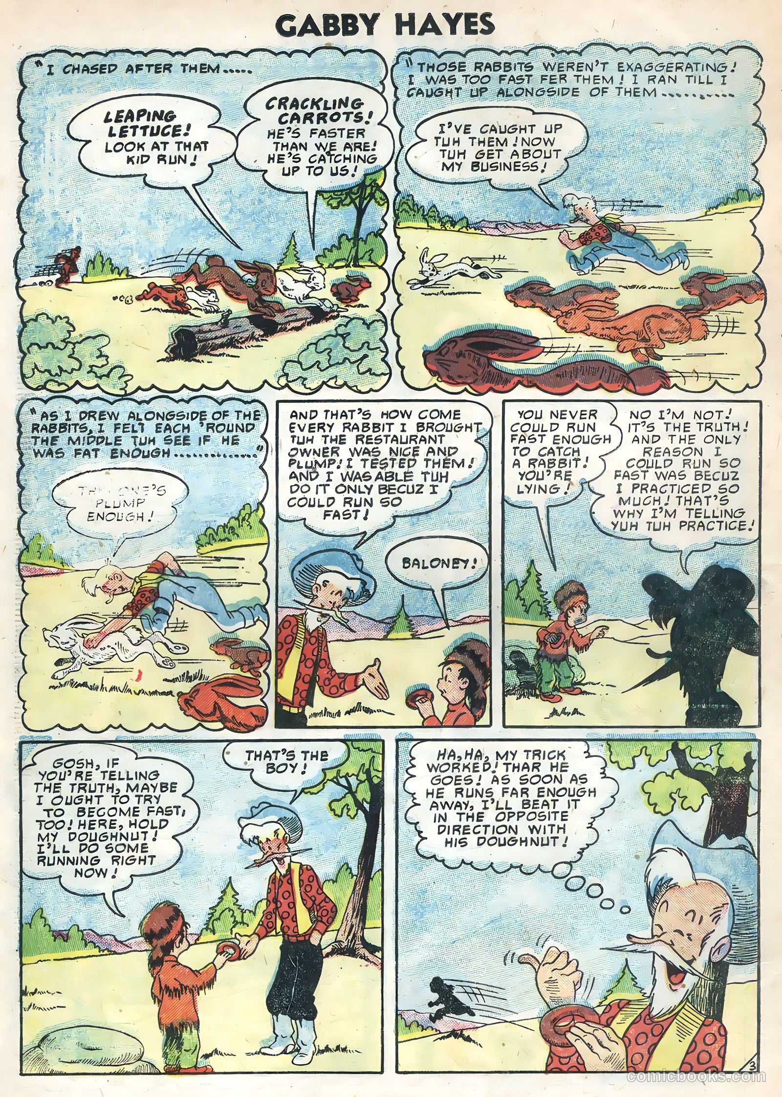 Gabby Hayes #57 (1956) — page 22 of 36