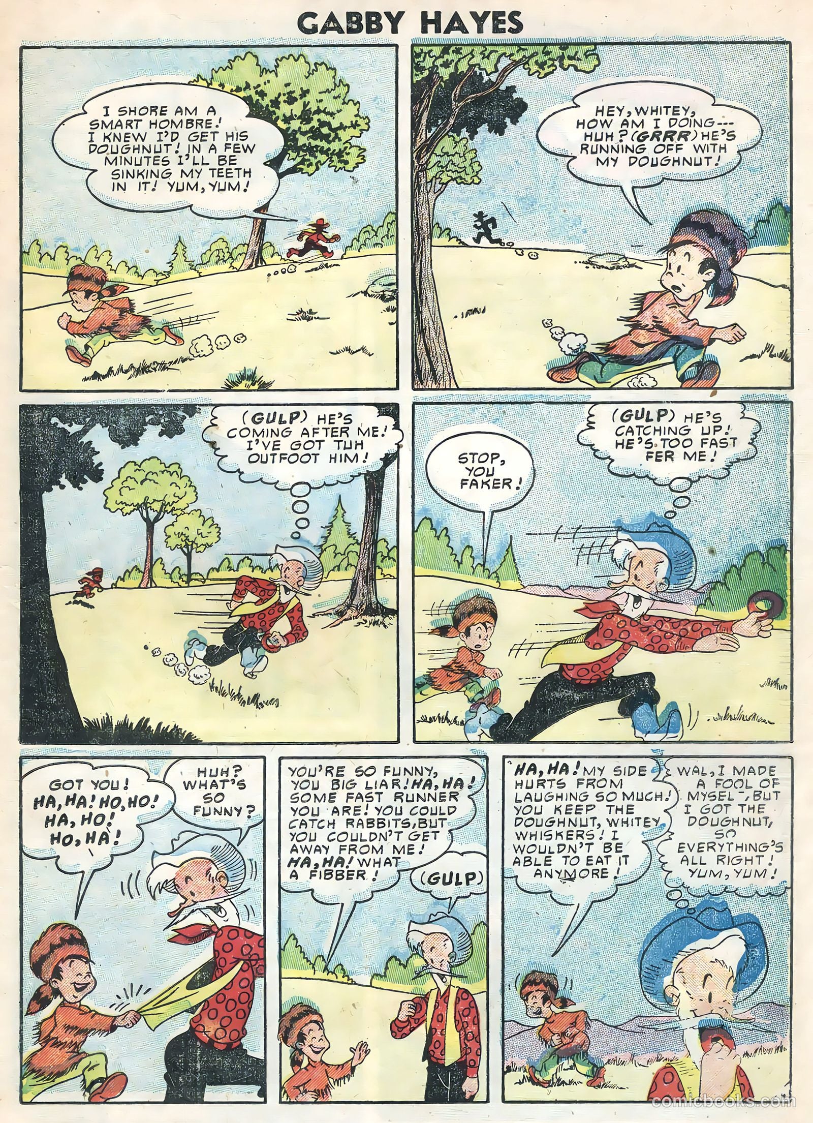 Gabby Hayes #57 (1956) — page 23 of 36