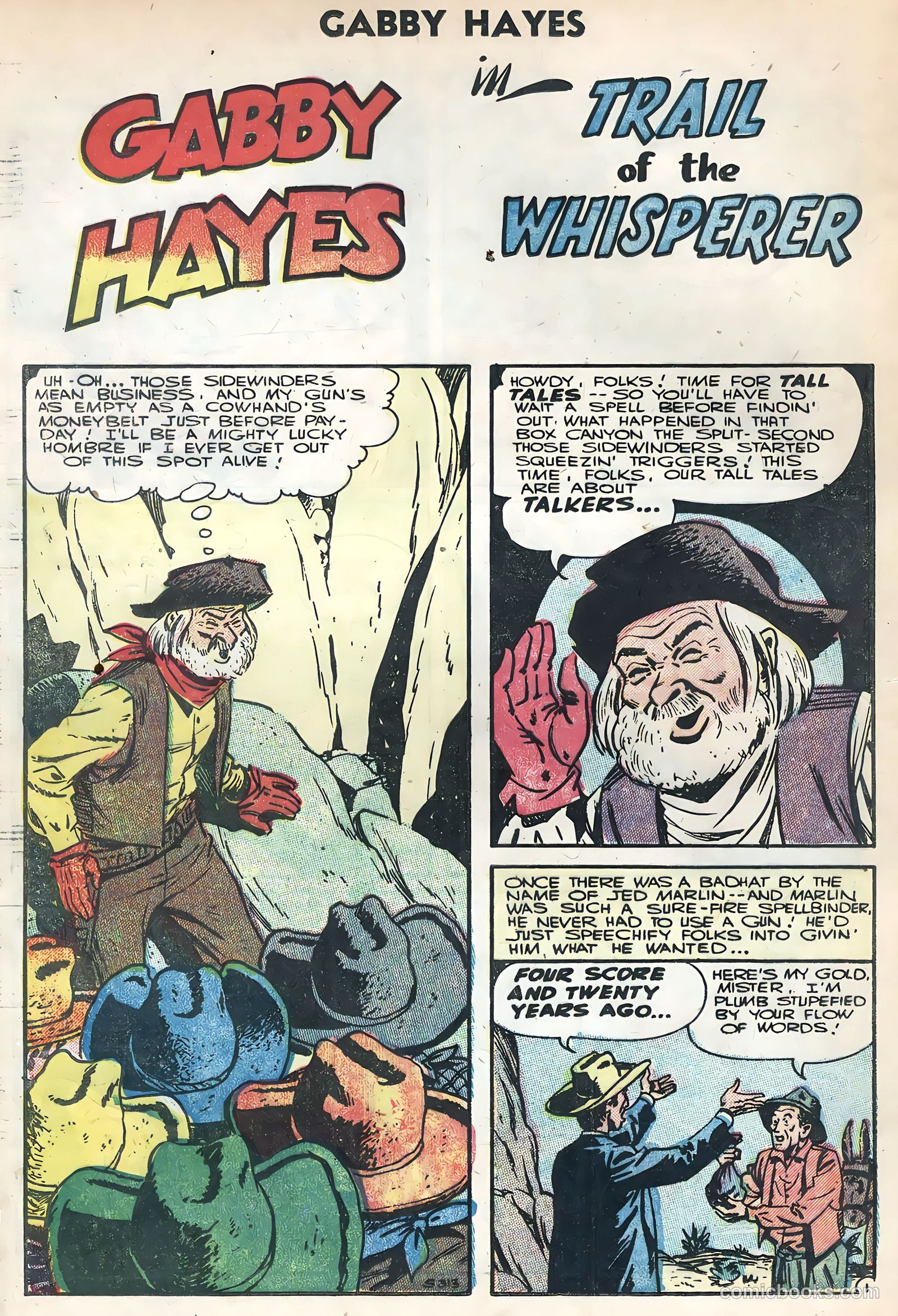 Gabby Hayes #57 (1956) — page 24 of 36
