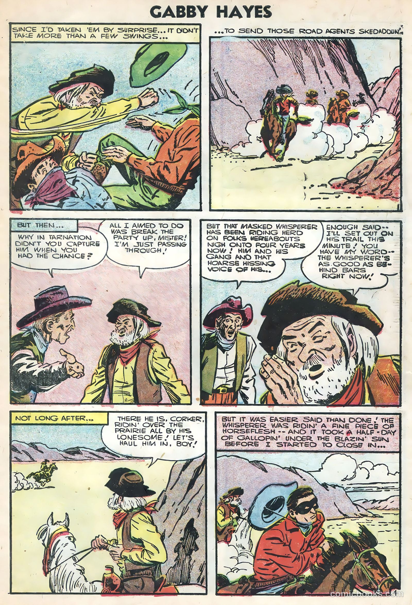 Gabby Hayes #57 (1956) — page 27 of 36