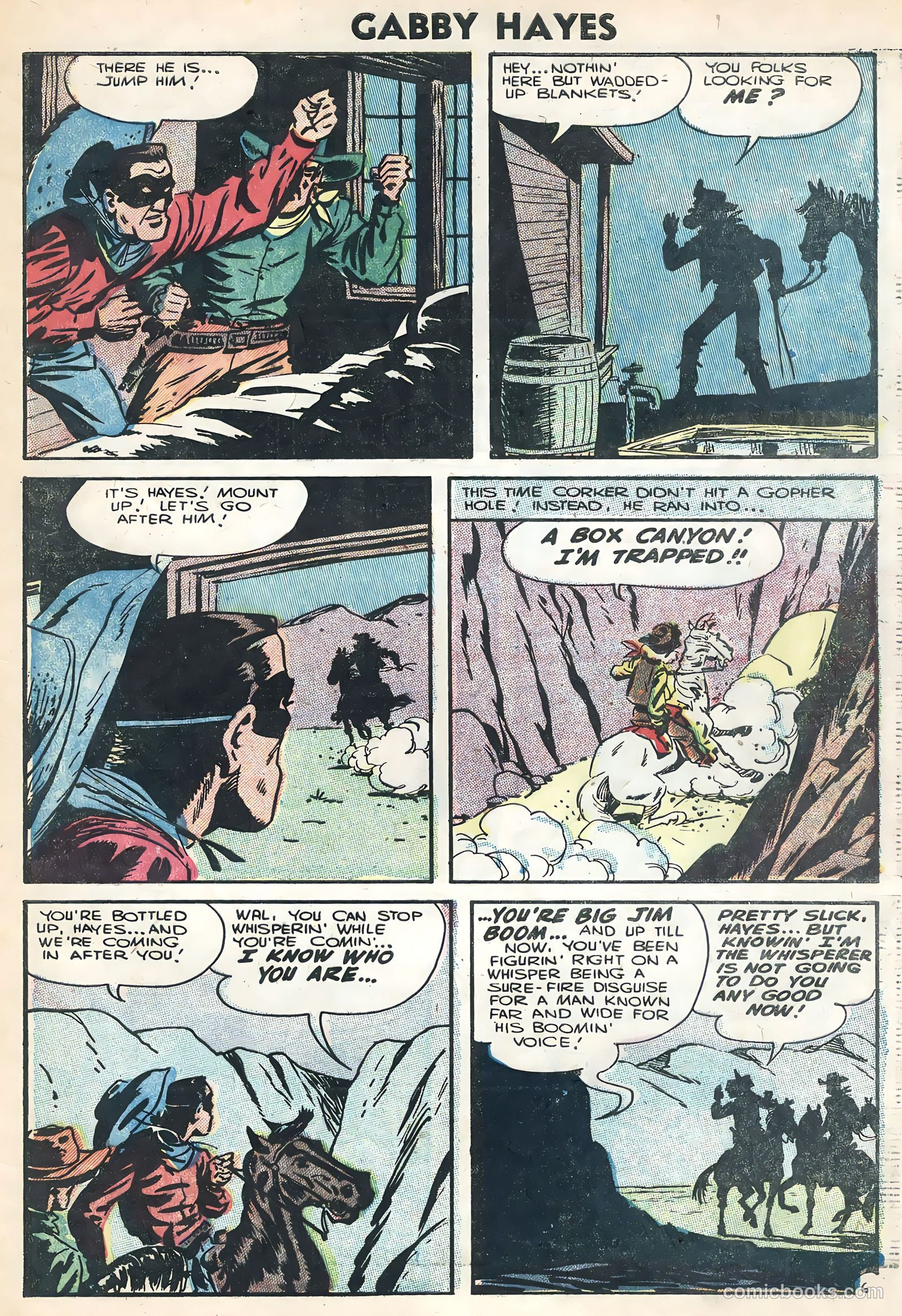 Gabby Hayes #57 (1956) — page 29 of 36