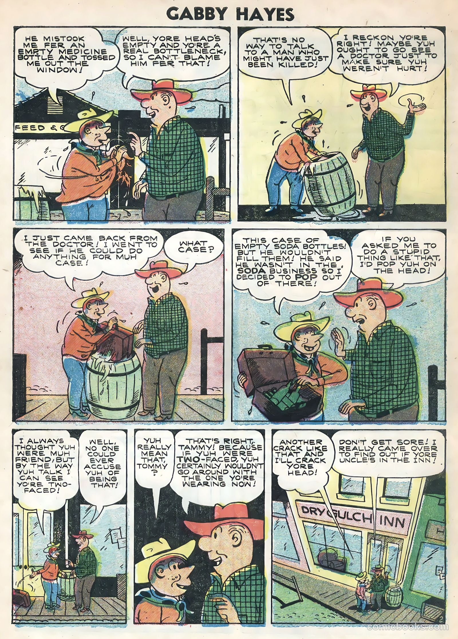Gabby Hayes #57 (1956) — page 32 of 36