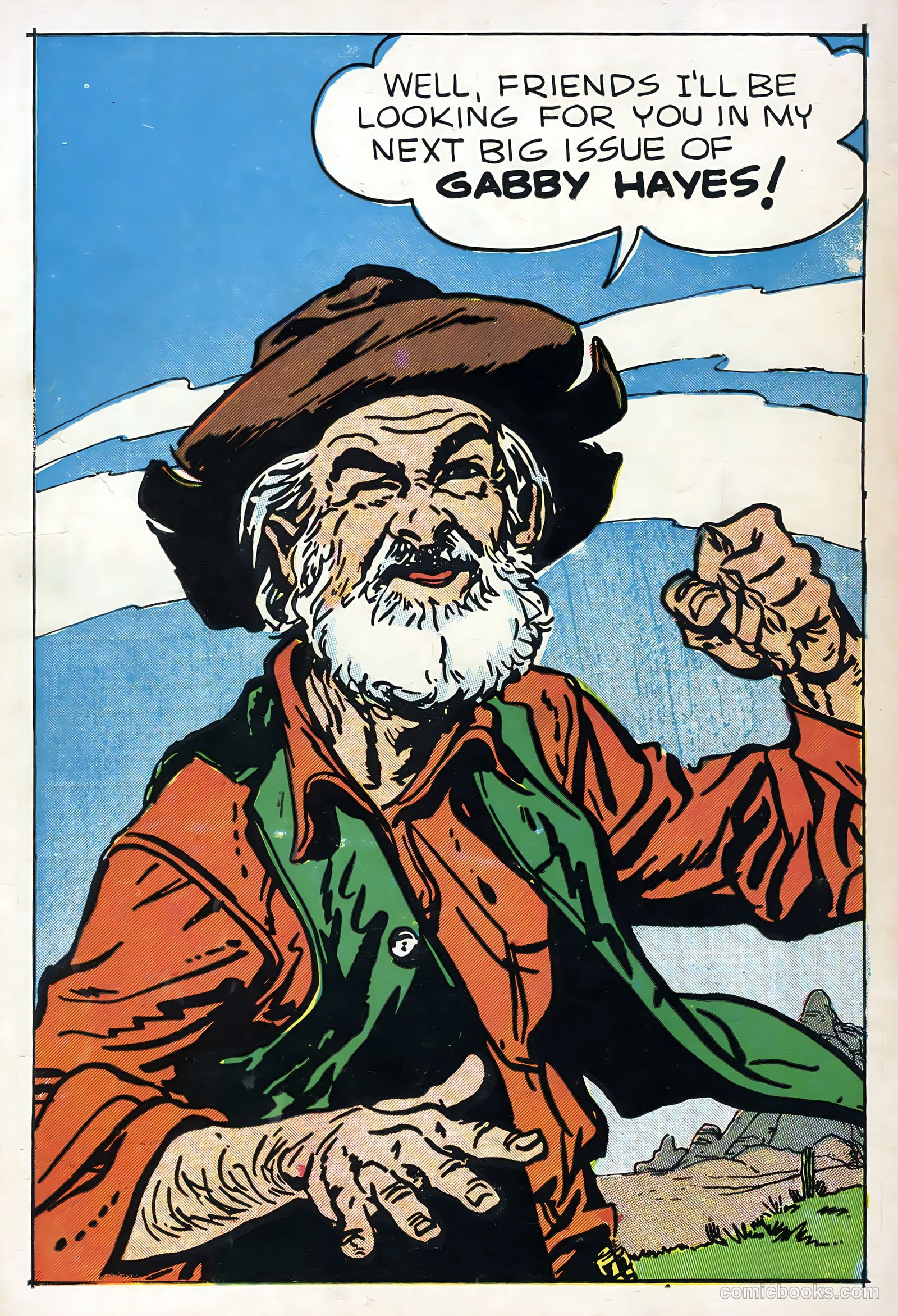 Gabby Hayes #57 (1956) — page 36 of 36
