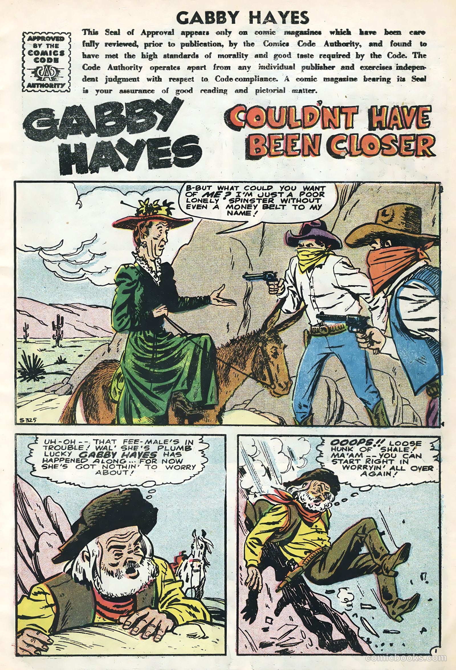 Gabby Hayes #58 (1956) — page 3 of 36