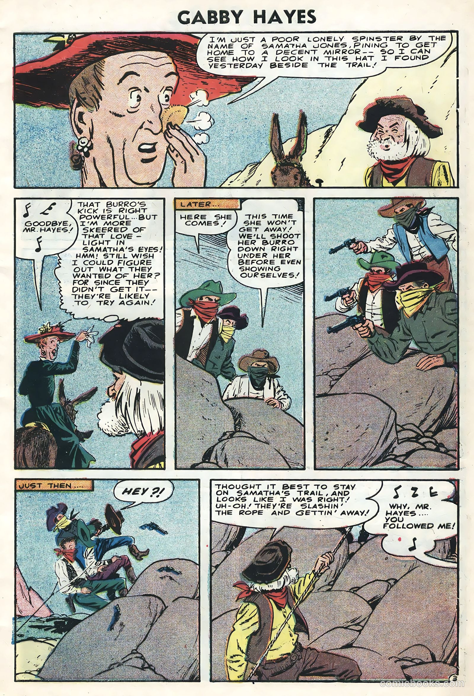 Gabby Hayes #58 (1956) — page 5 of 36