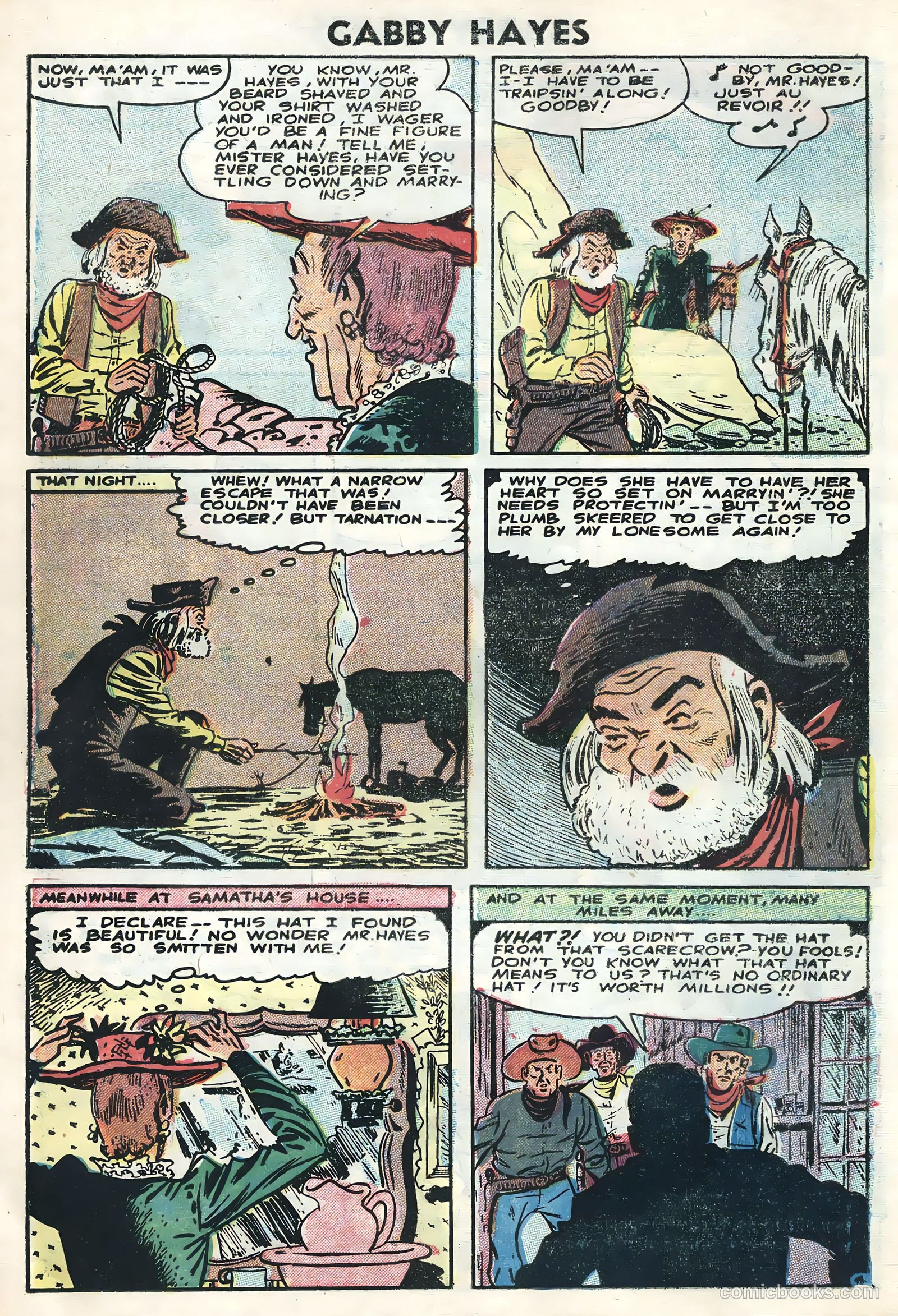 Gabby Hayes #58 (1956) — page 6 of 36