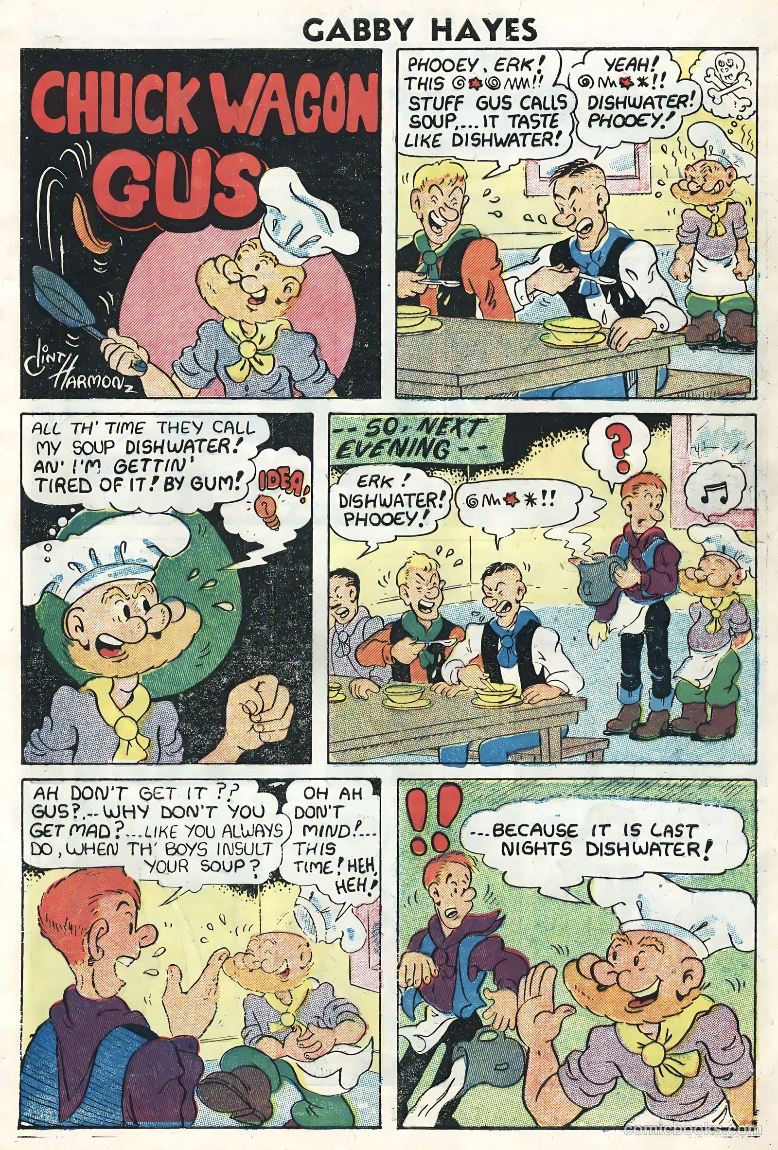 Gabby Hayes #58 (1956) — page 9 of 36