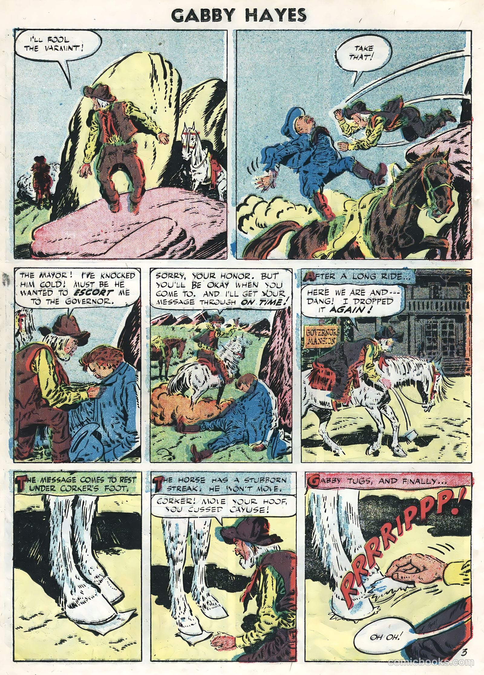 Gabby Hayes #58 (1956) — page 12 of 36