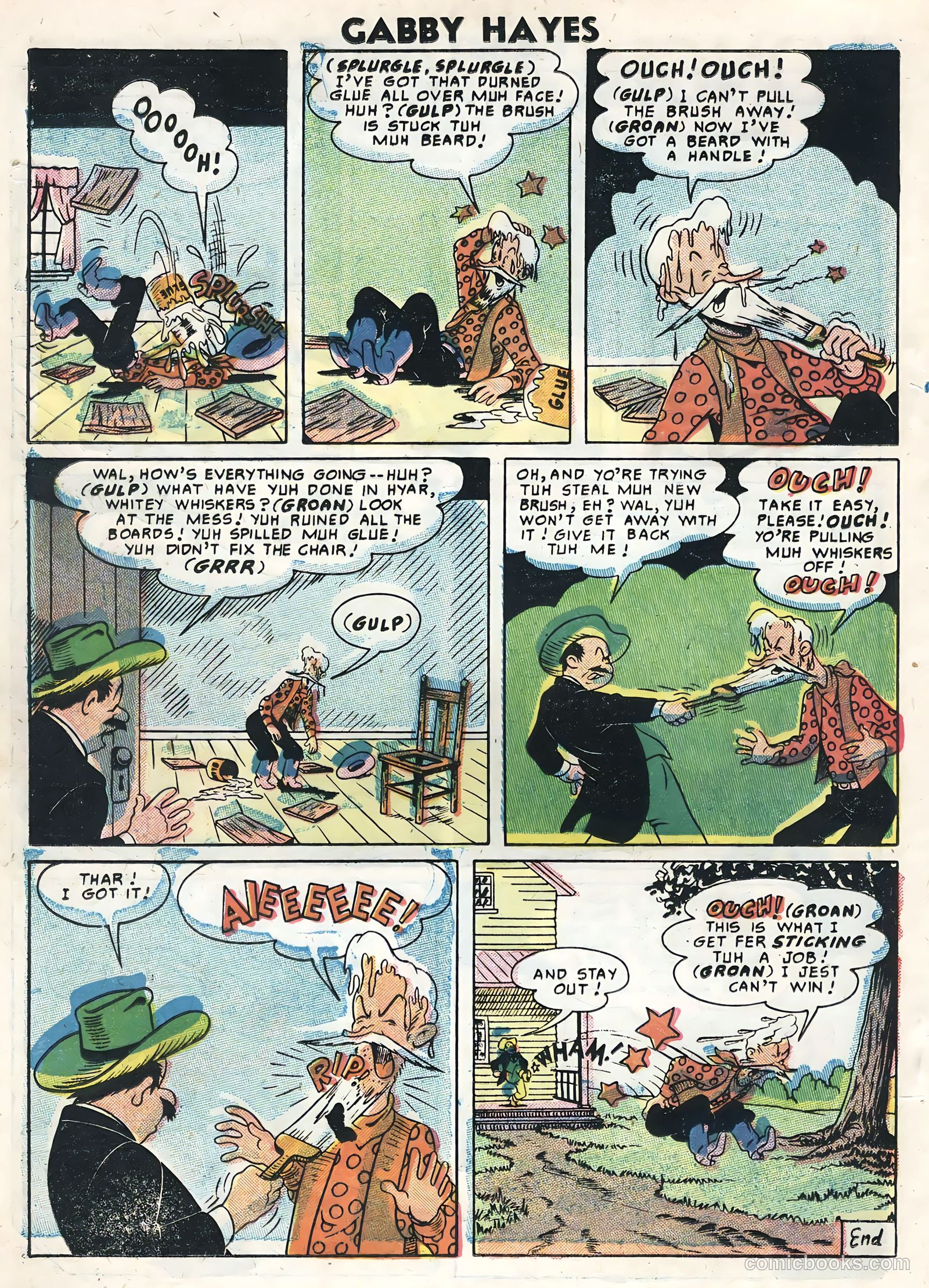 Gabby Hayes #58 (1956) — page 20 of 36