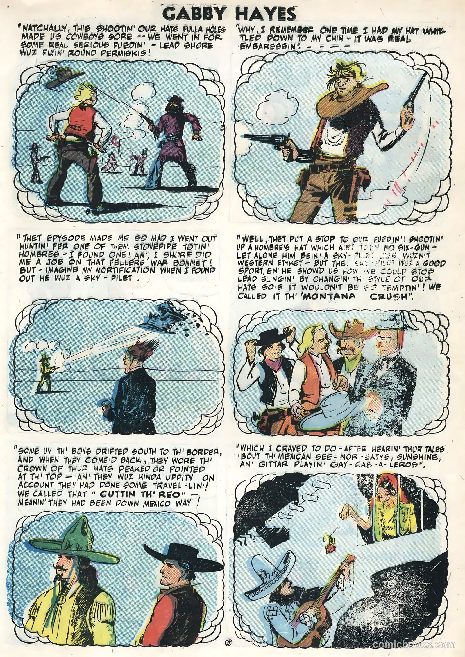 Gabby Hayes #58 (1956) — page 25 of 36