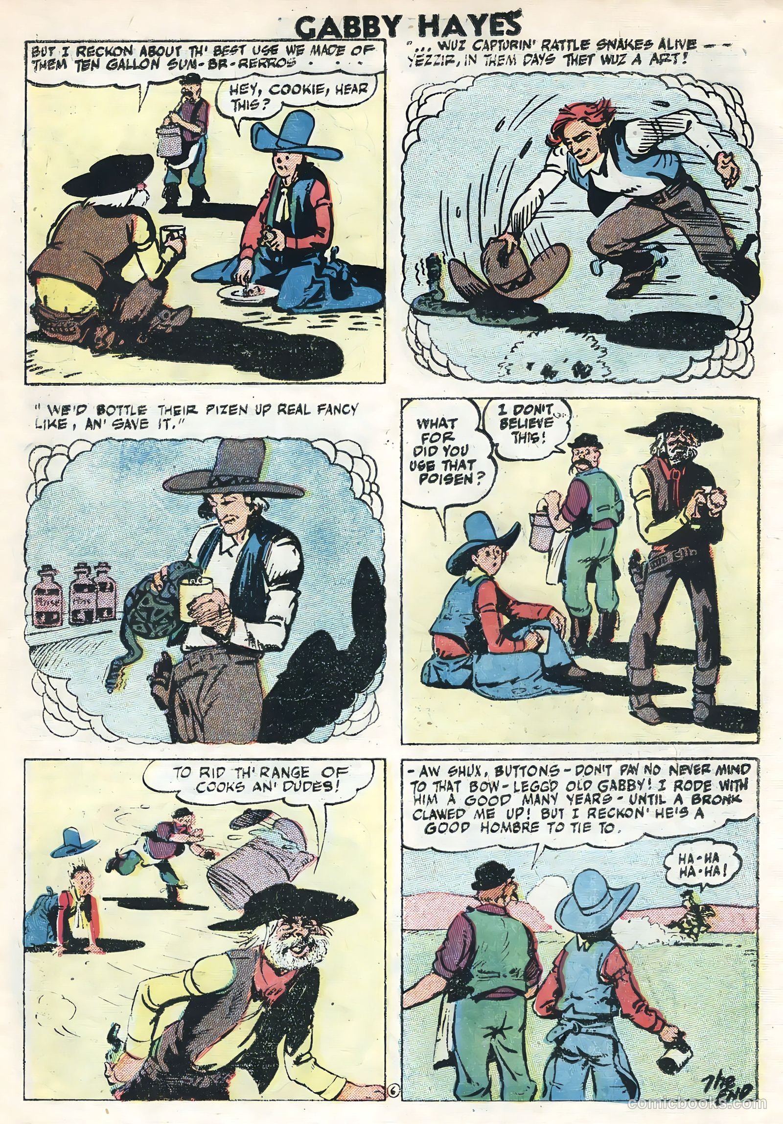 Gabby Hayes #58 (1956) — page 26 of 36