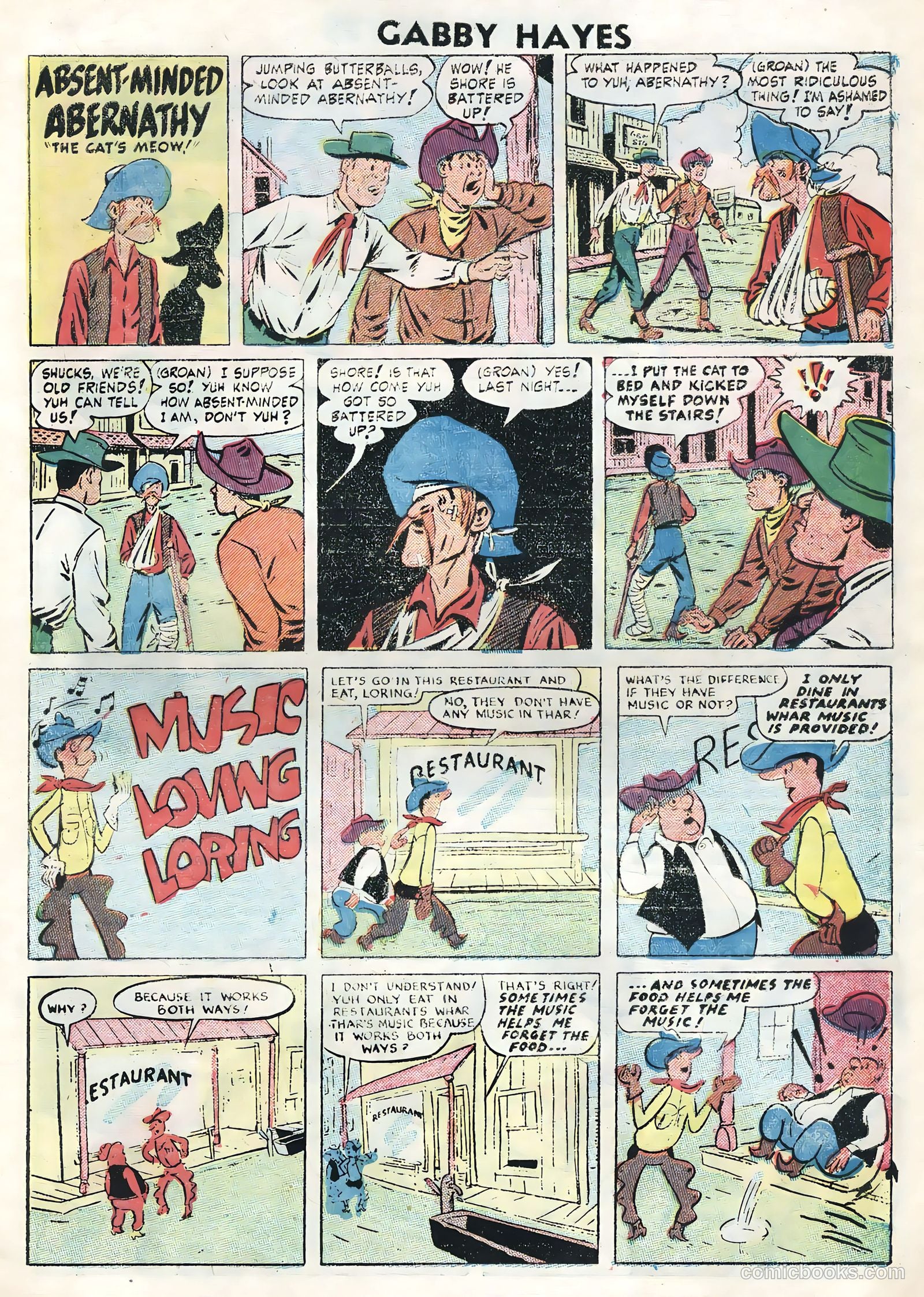 Gabby Hayes #58 (1956) — page 27 of 36