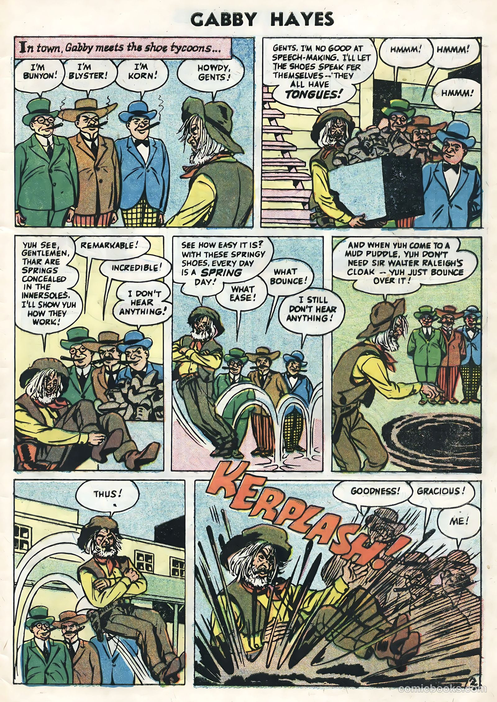 Gabby Hayes #58 (1956) — page 29 of 36