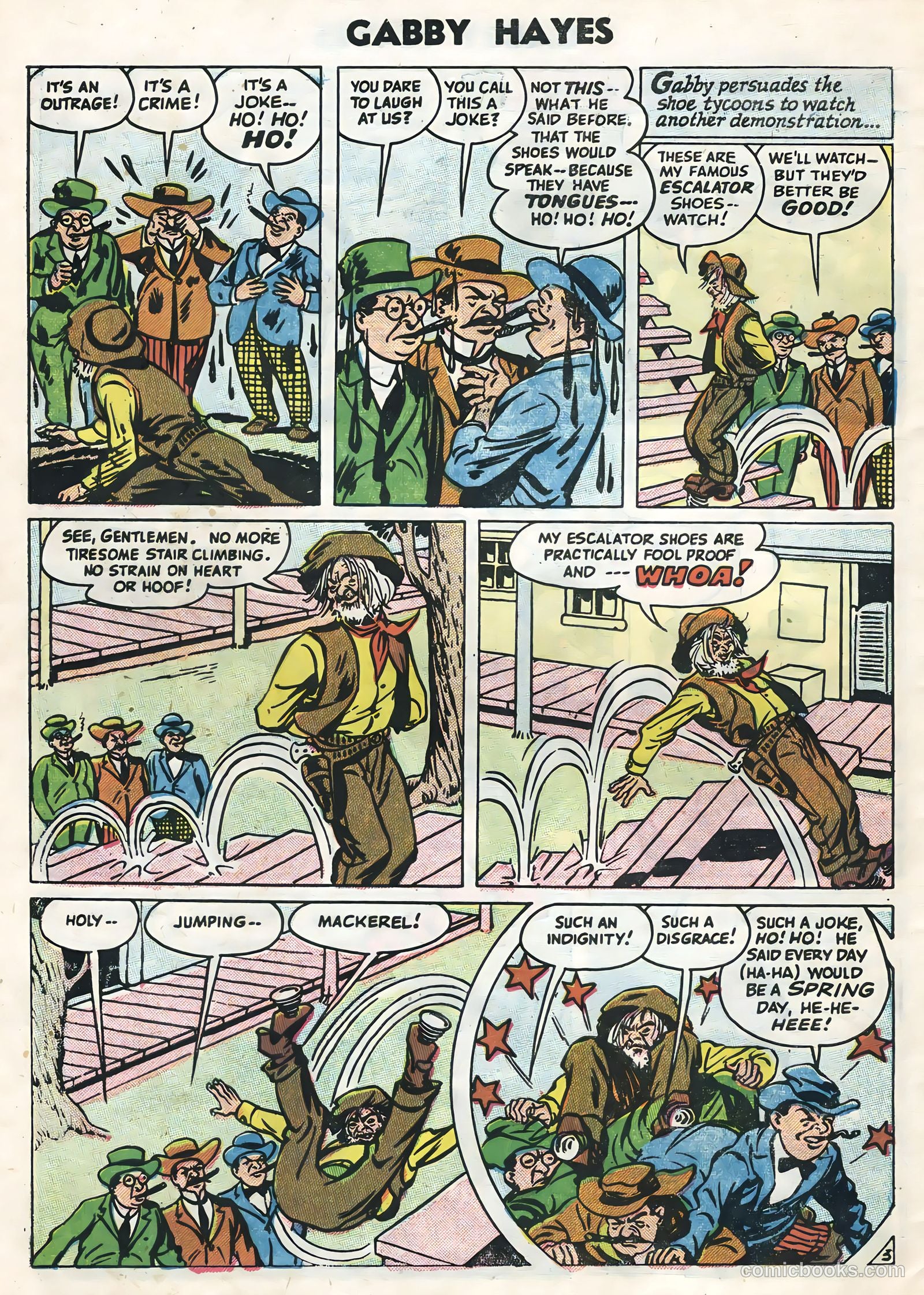 Gabby Hayes #58 (1956) — page 30 of 36