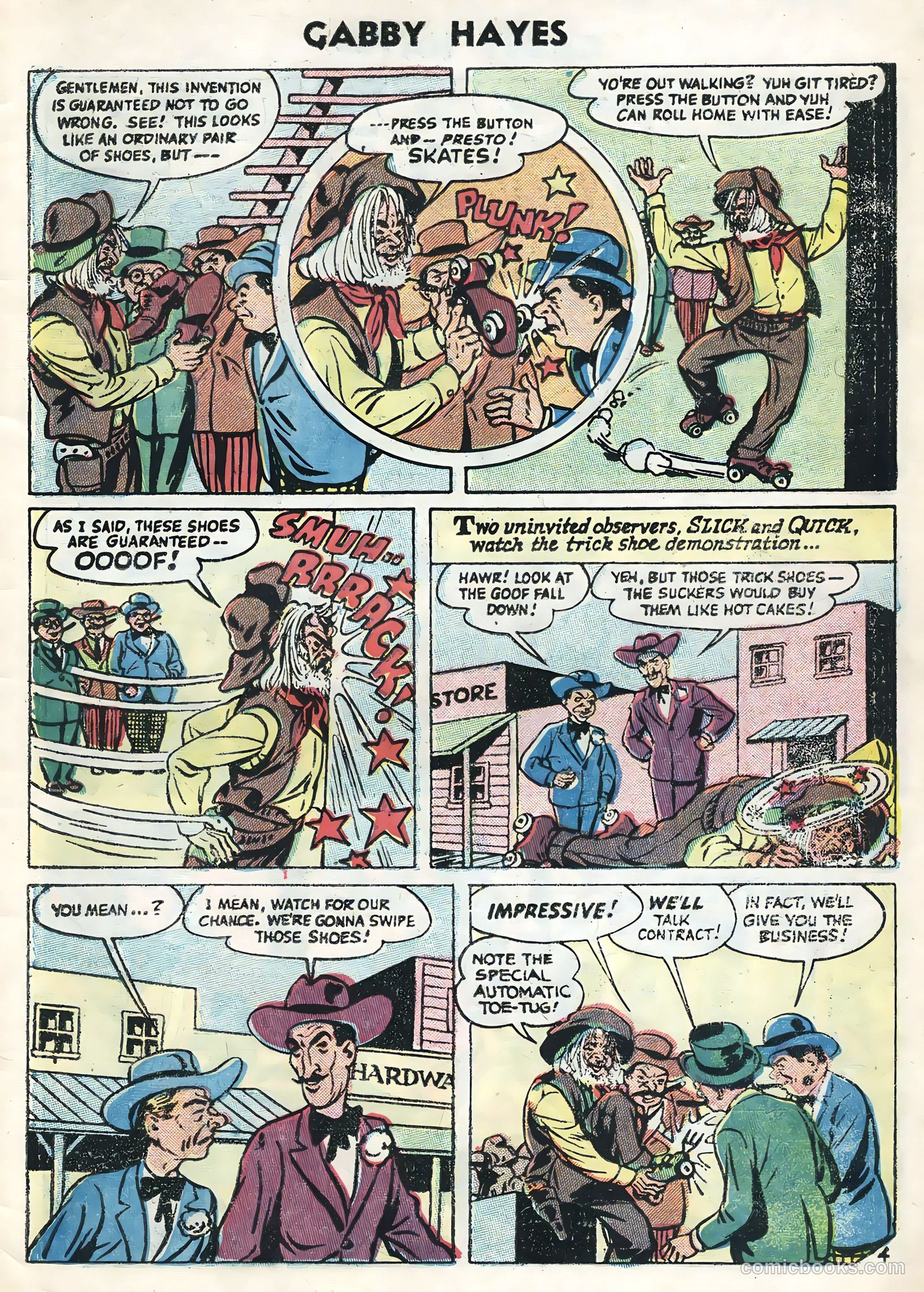 Gabby Hayes #58 (1956) — page 31 of 36