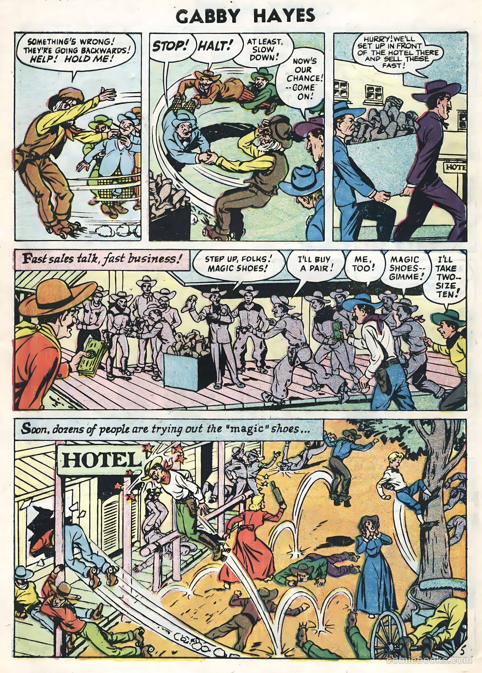 Gabby Hayes #58 (1956) — page 32 of 36