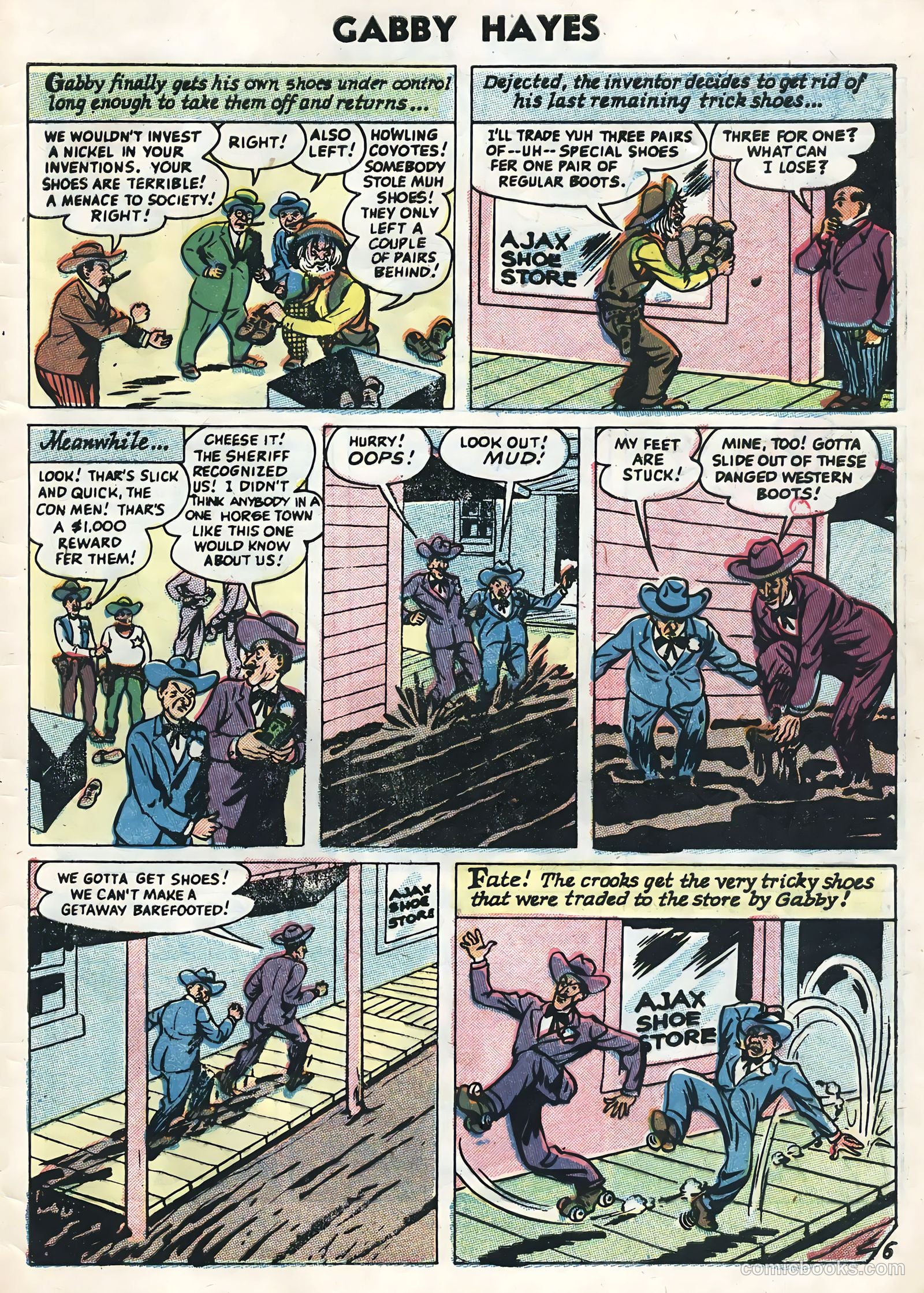 Gabby Hayes #58 (1956) — page 33 of 36