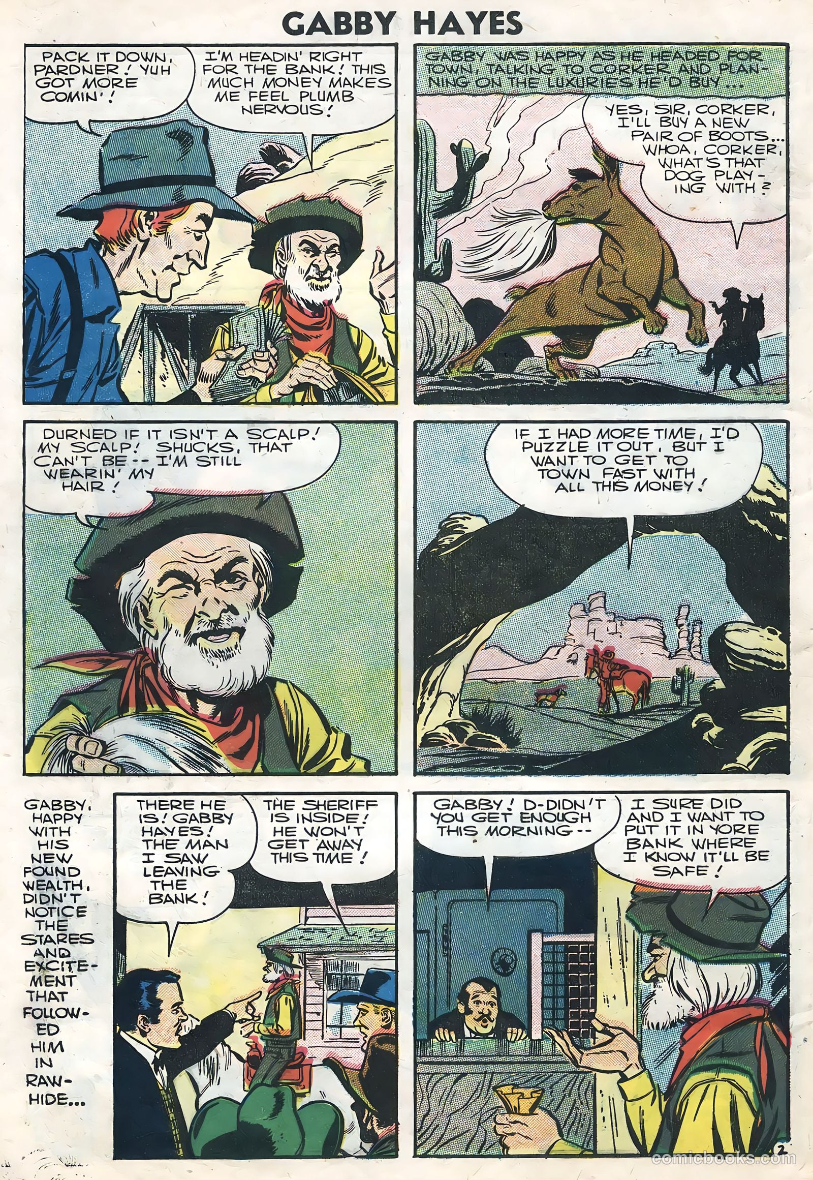 Gabby Hayes #59 (1957) — page 4 of 36