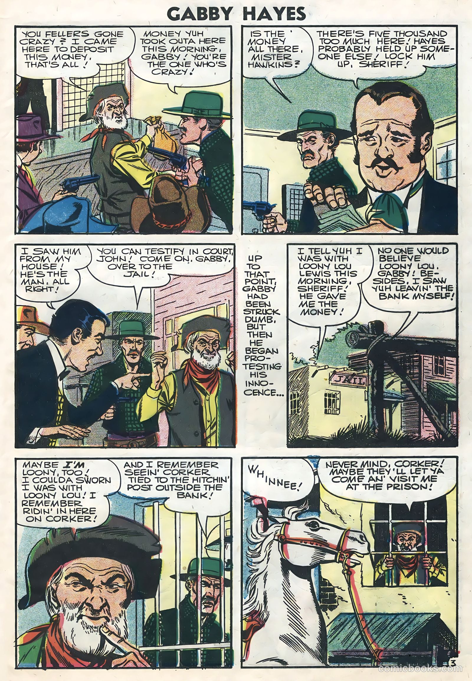 Gabby Hayes #59 (1957) — page 5 of 36
