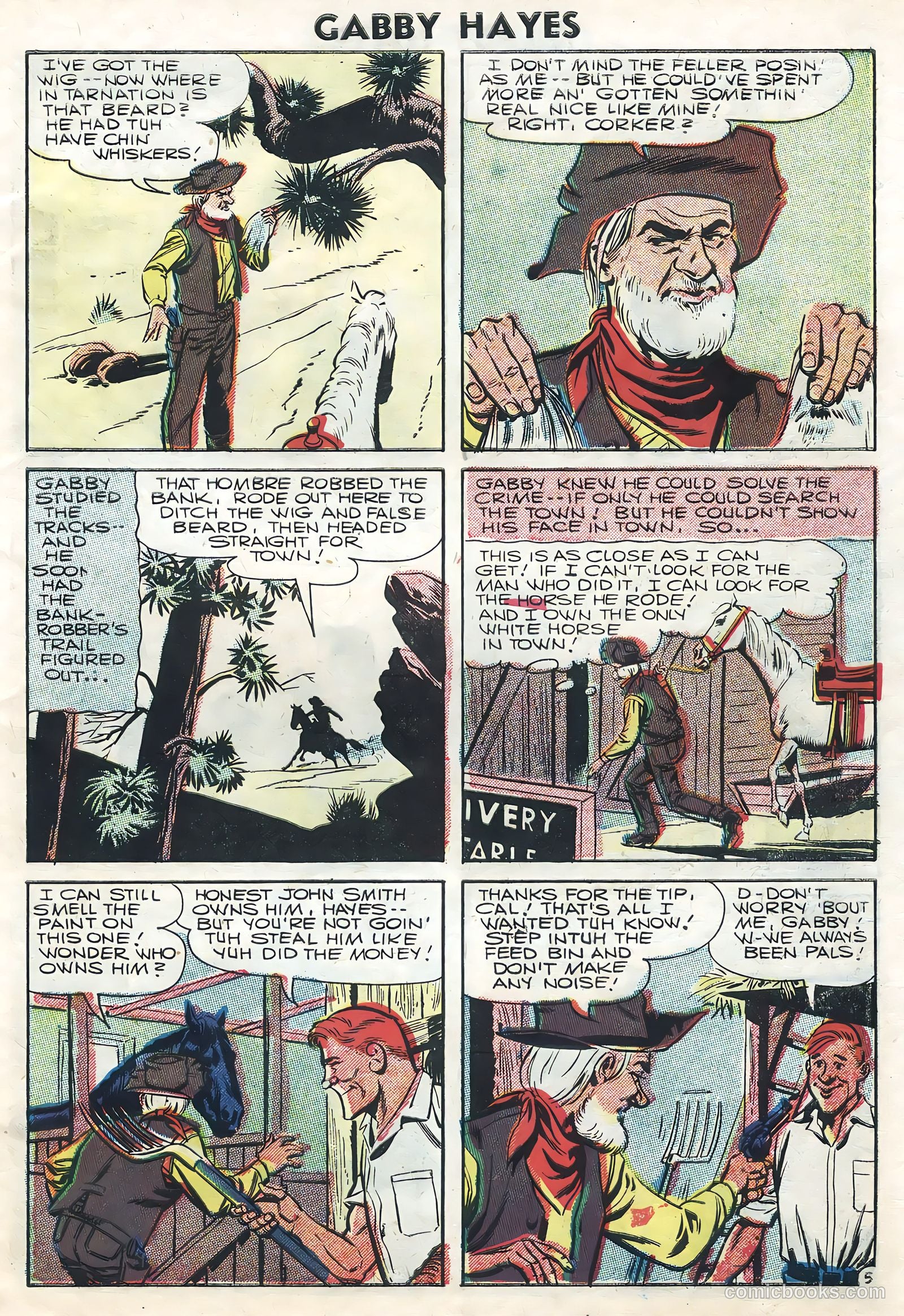 Gabby Hayes #59 (1957) — page 7 of 36