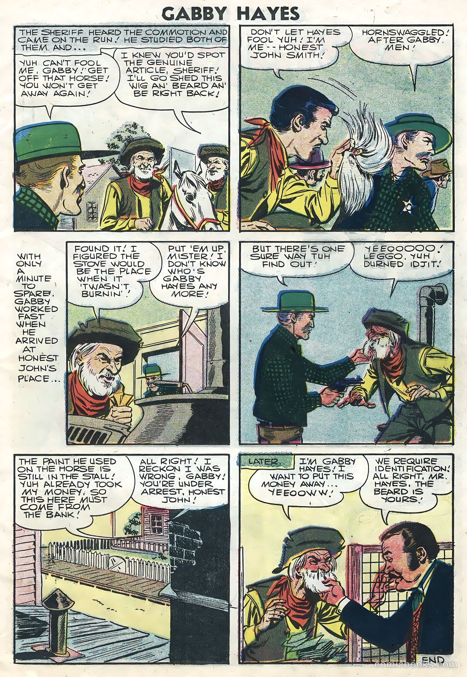 Gabby Hayes #59 (1957) — page 9 of 36