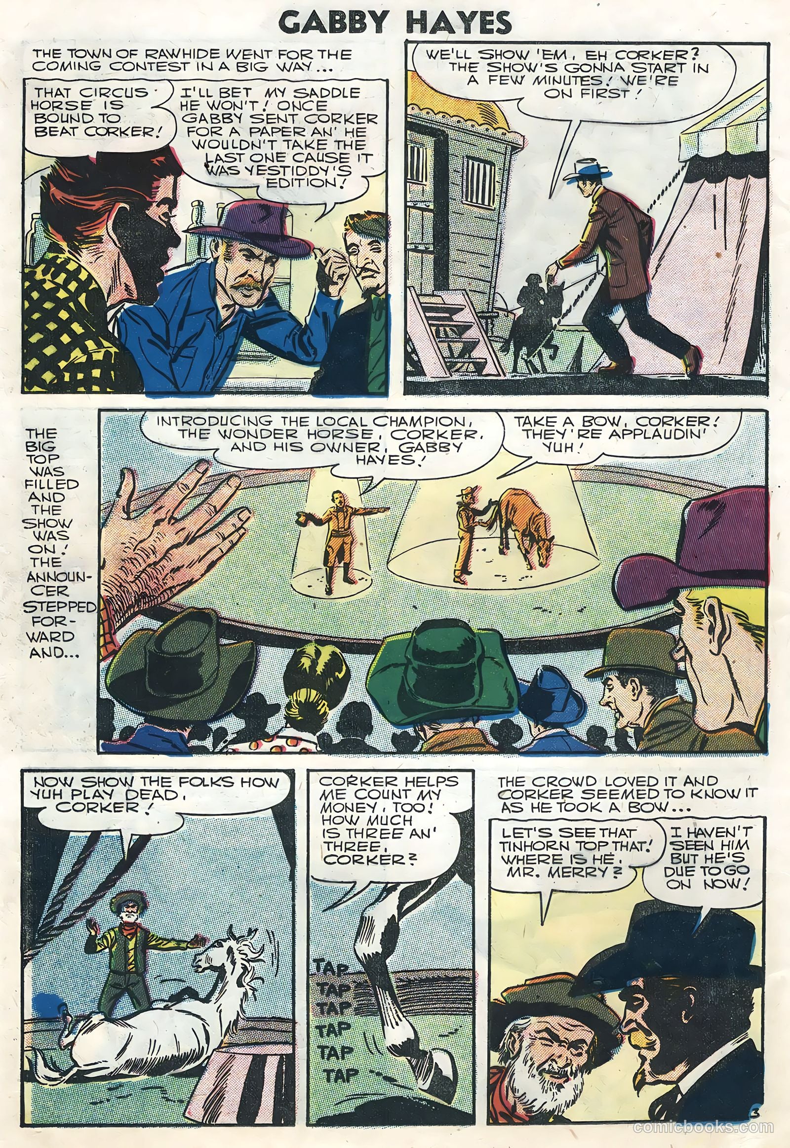 Gabby Hayes #59 (1957) — page 12 of 36