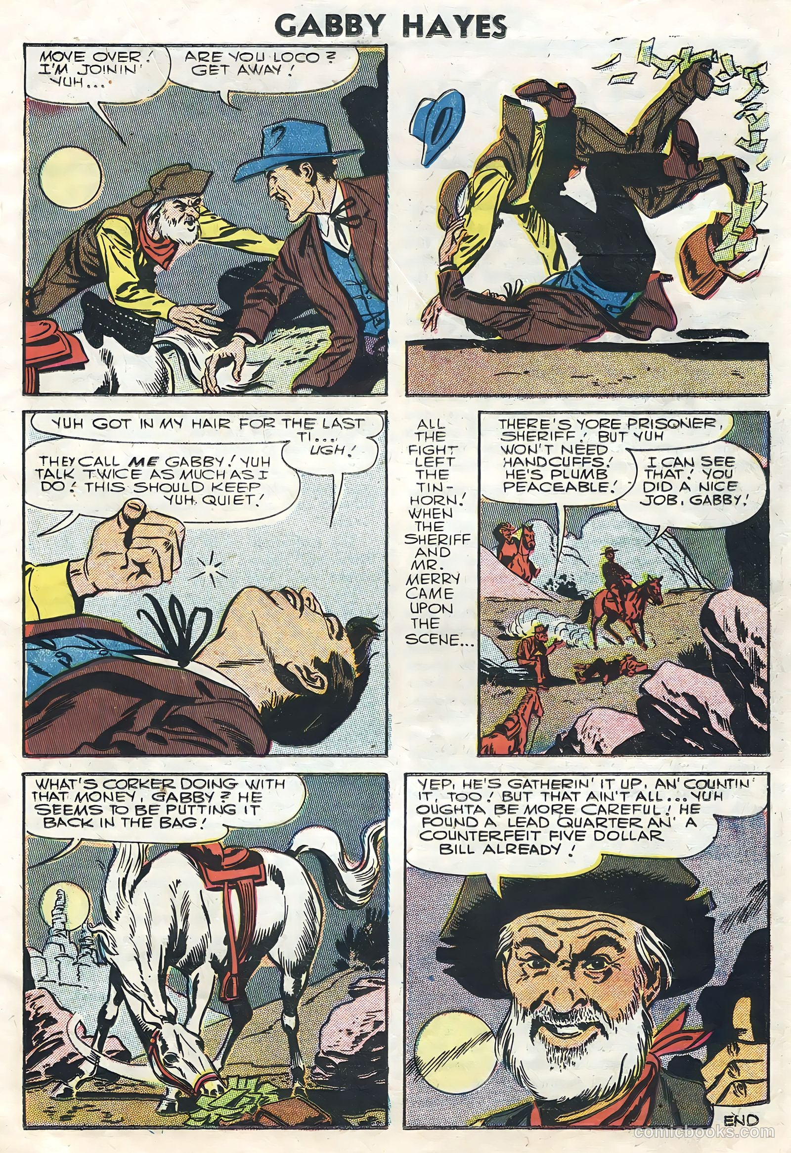 Gabby Hayes #59 (1957) — page 15 of 36