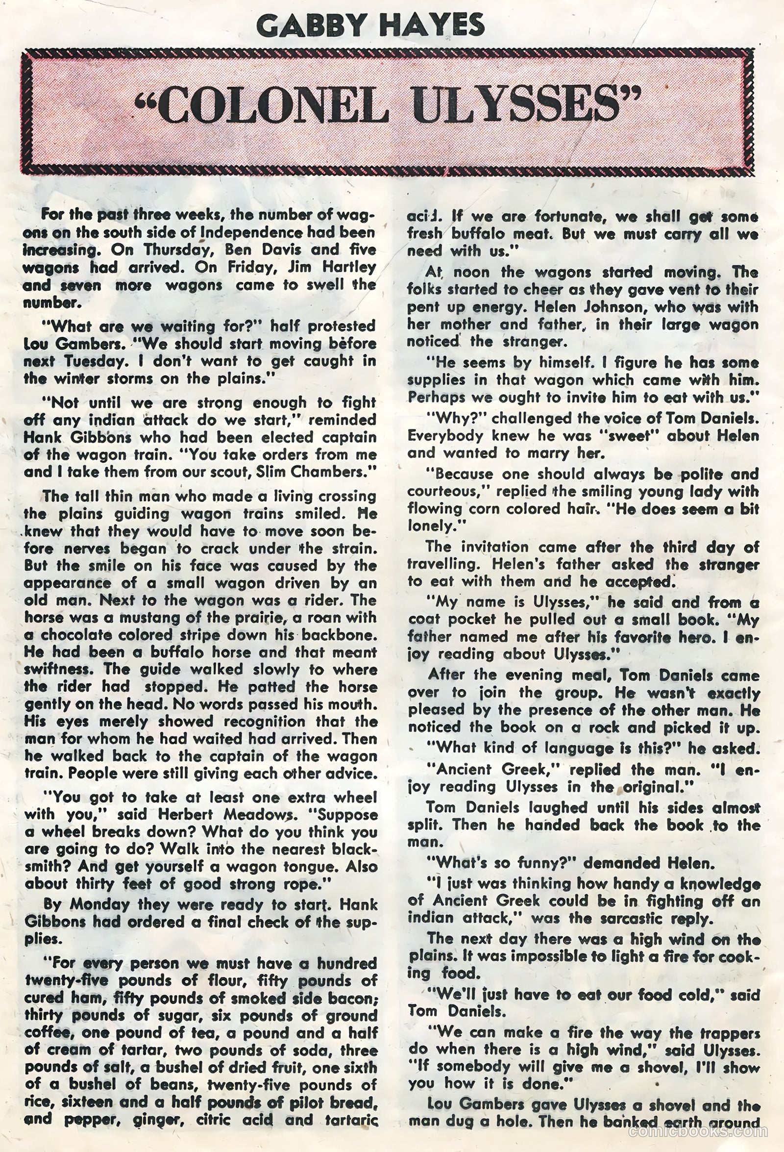 Gabby Hayes #59 (1957) — page 16 of 36