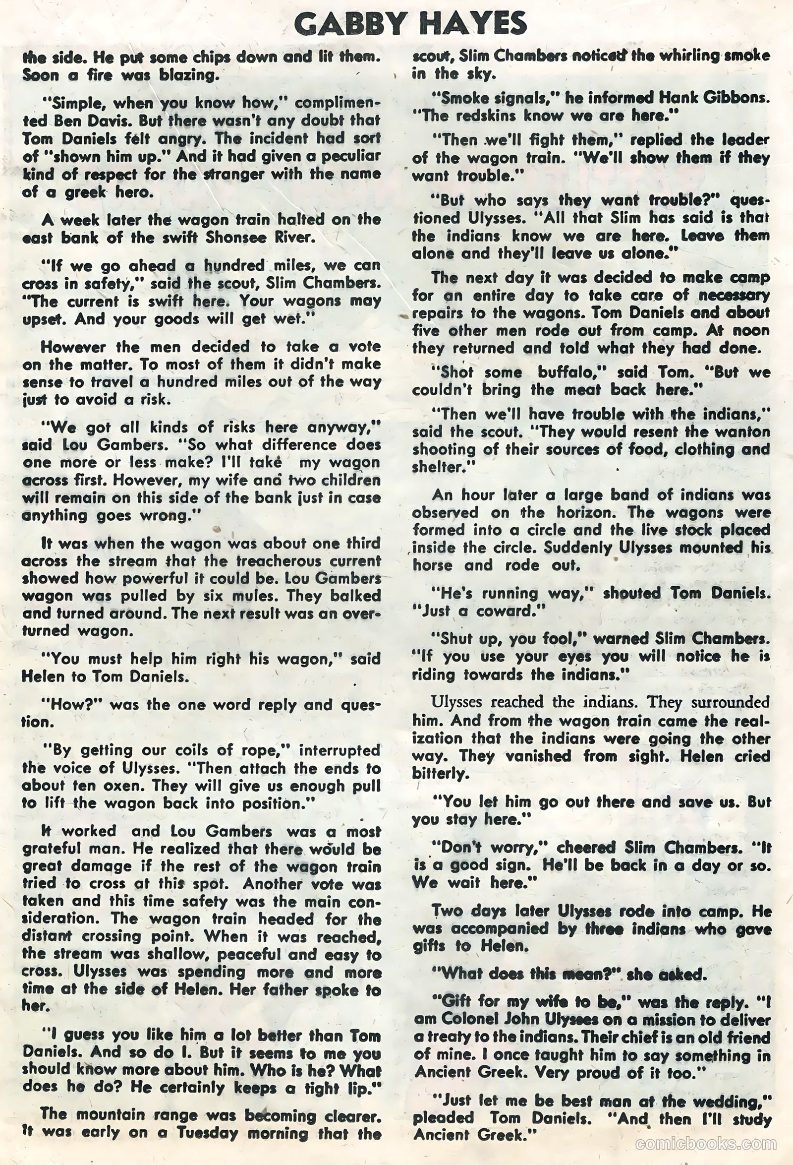 Gabby Hayes #59 (1957) — page 17 of 36