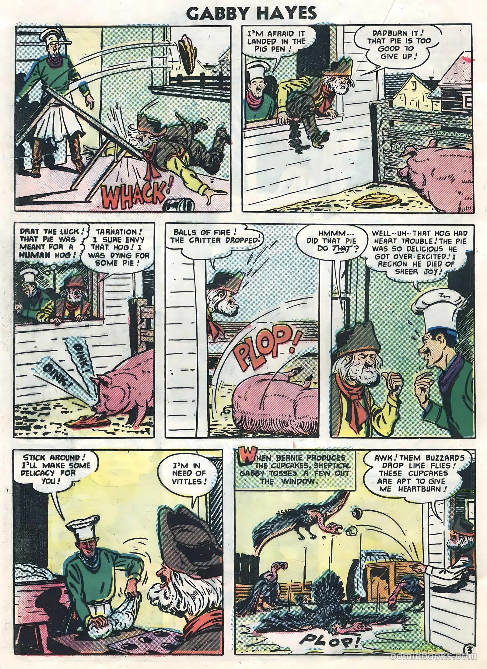 Gabby Hayes #59 (1957) — page 20 of 36