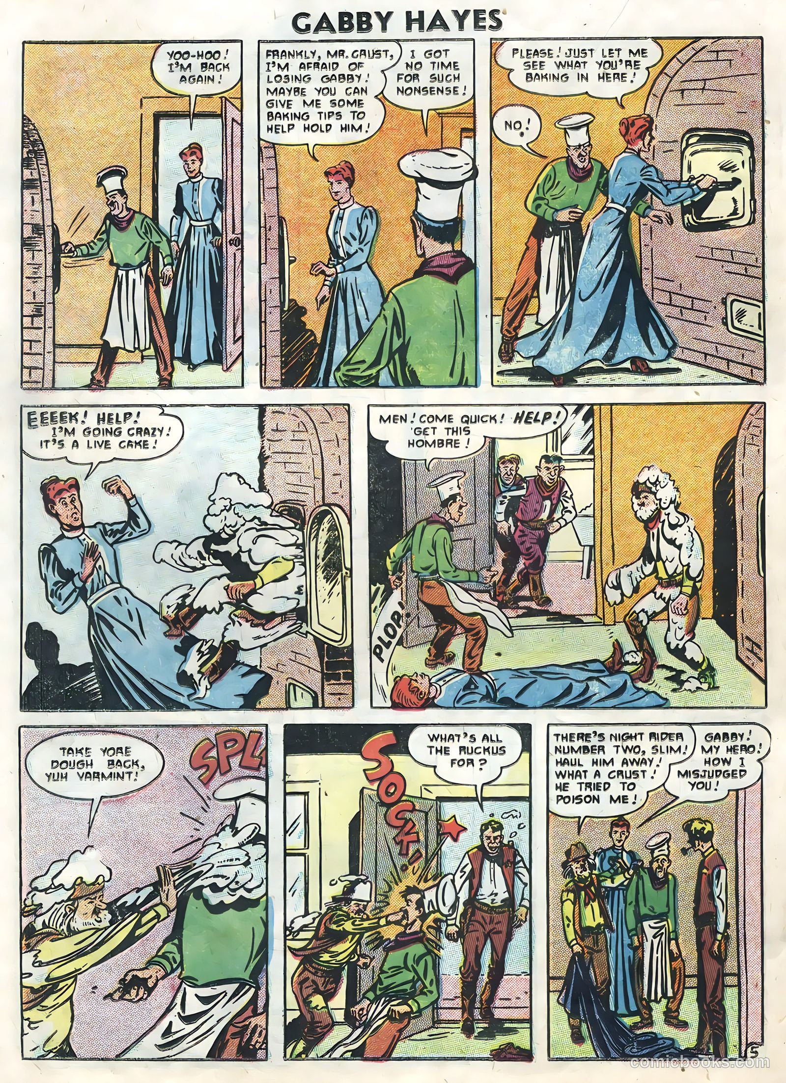 Gabby Hayes #59 (1957) — page 22 of 36