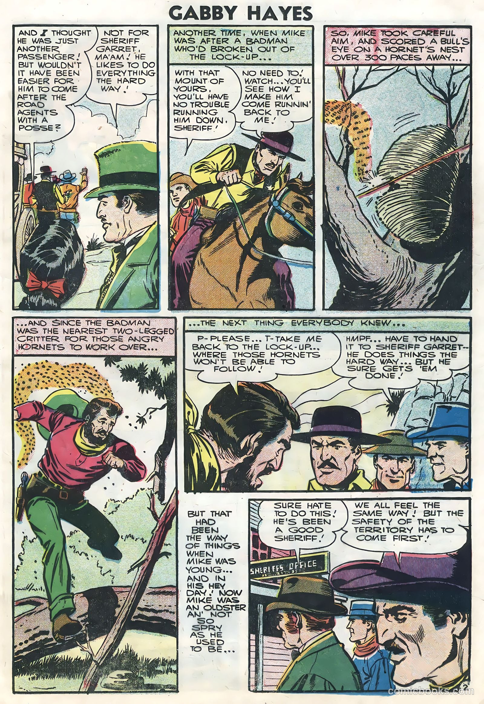 Gabby Hayes #59 (1957) — page 25 of 36