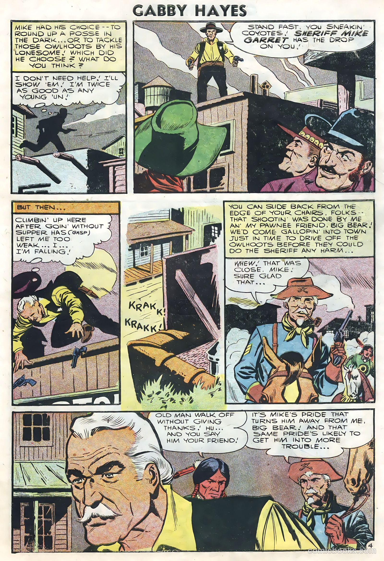 Gabby Hayes #59 (1957) — page 27 of 36