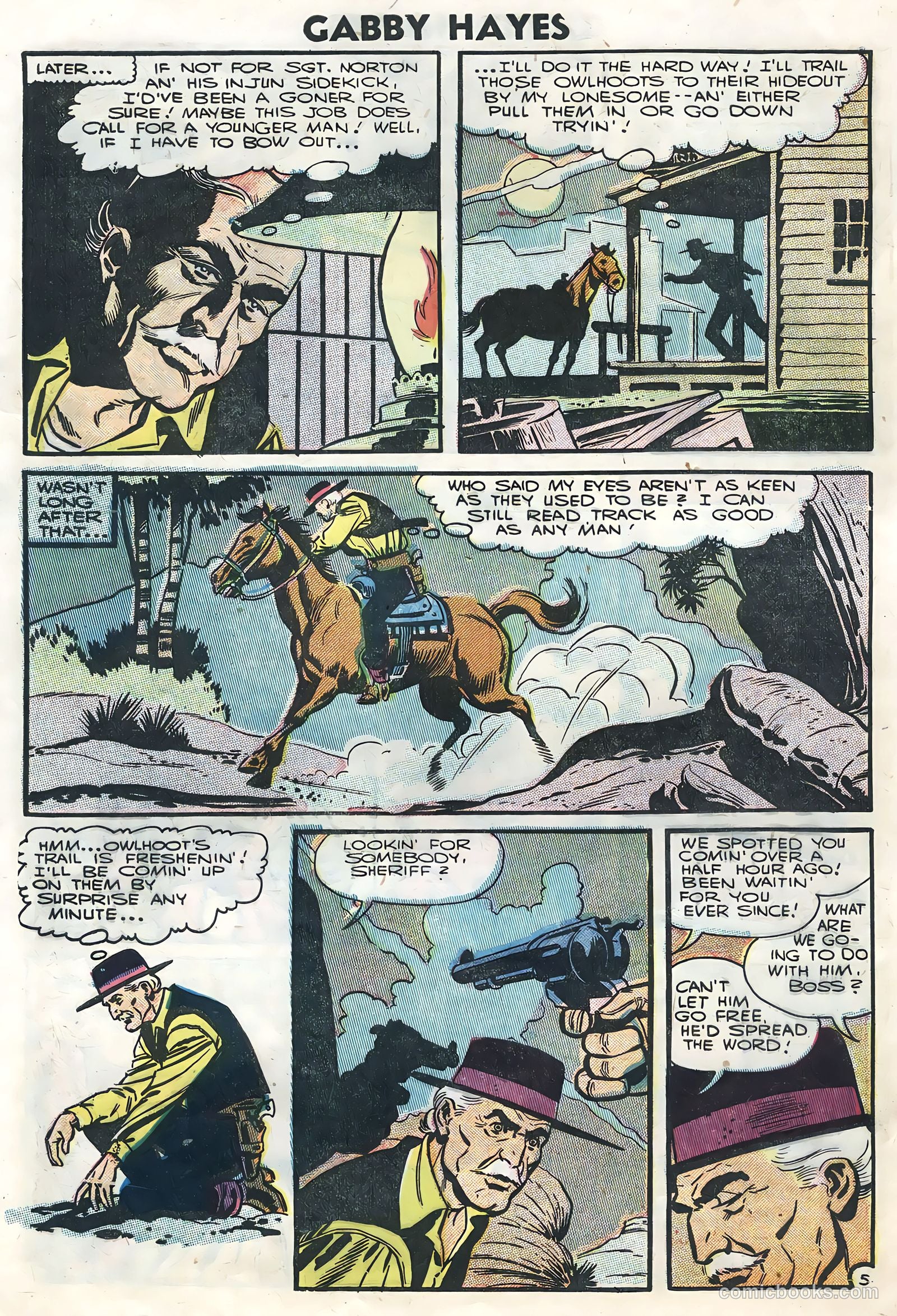 Gabby Hayes #59 (1957) — page 28 of 36