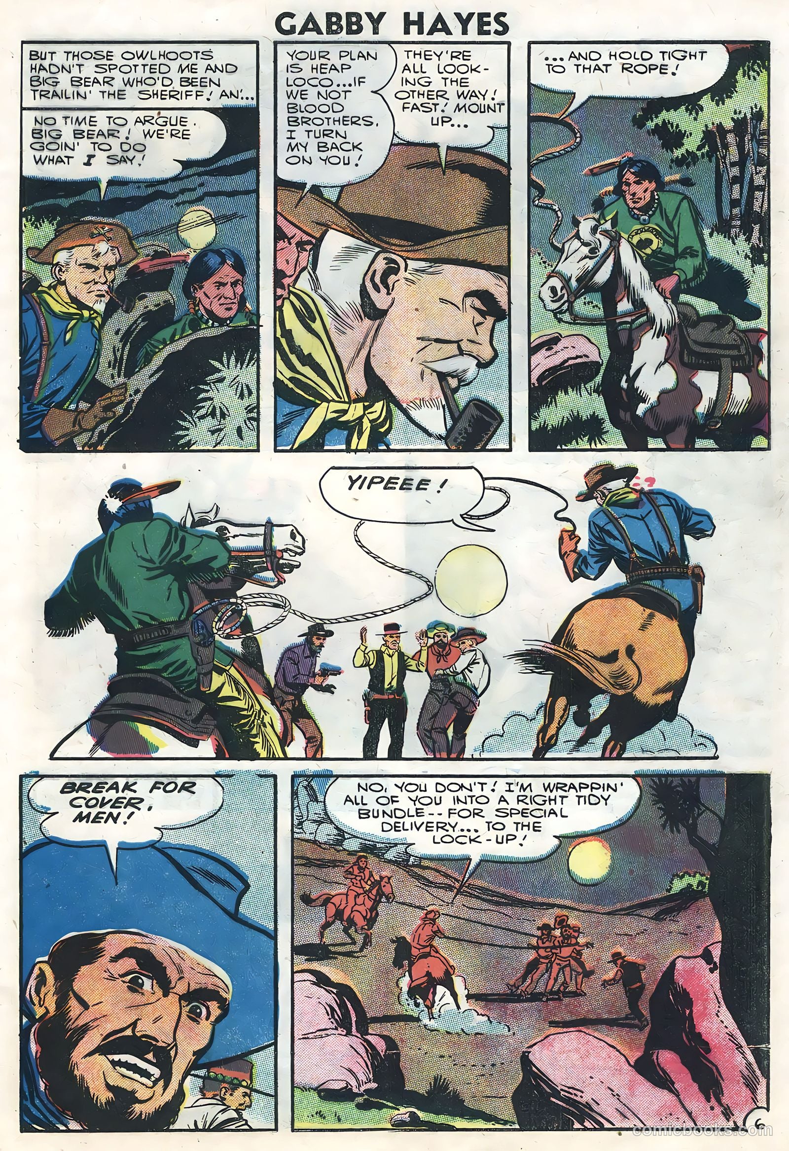 Gabby Hayes #59 (1957) — page 29 of 36