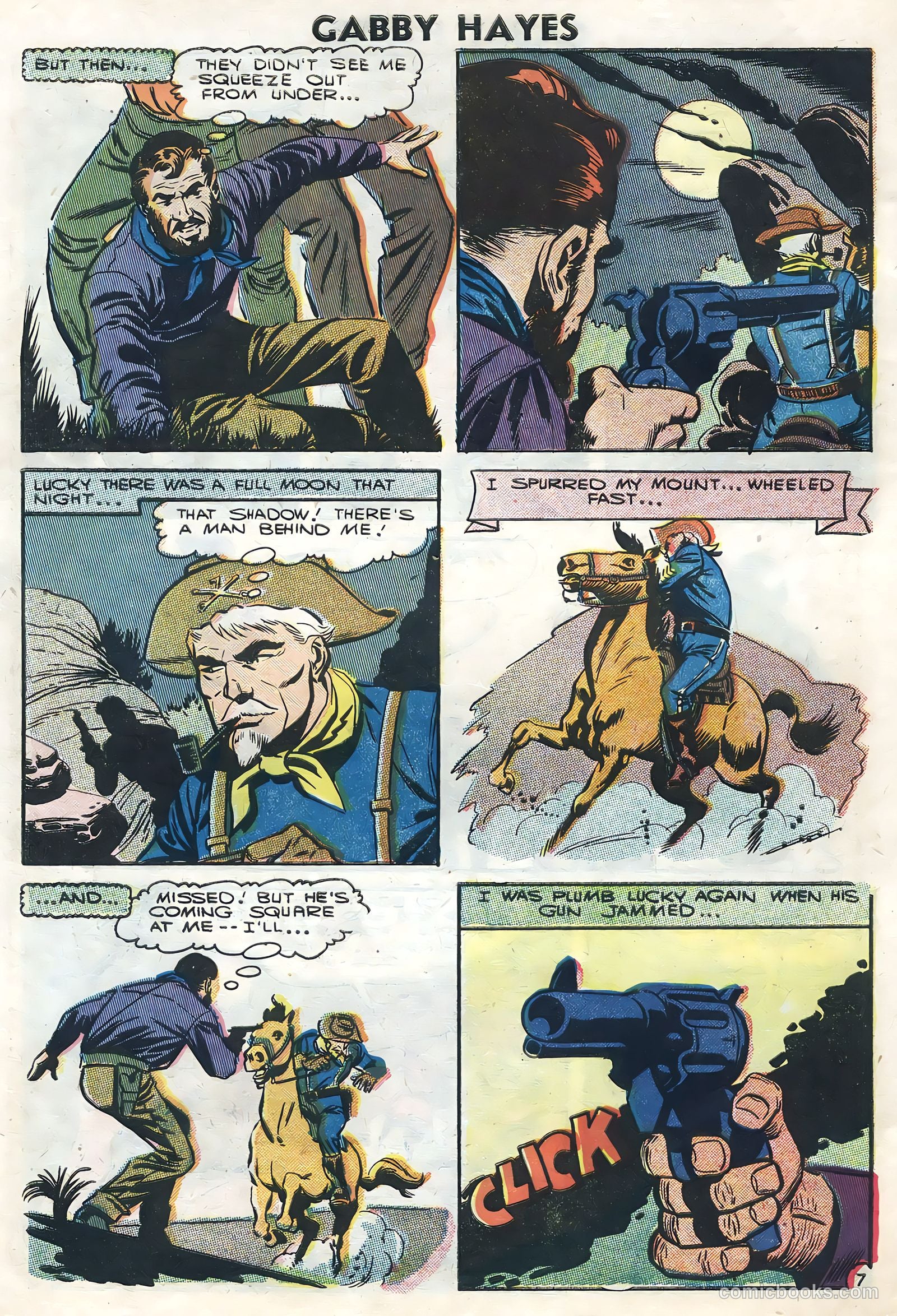 Gabby Hayes #59 (1957) — page 30 of 36