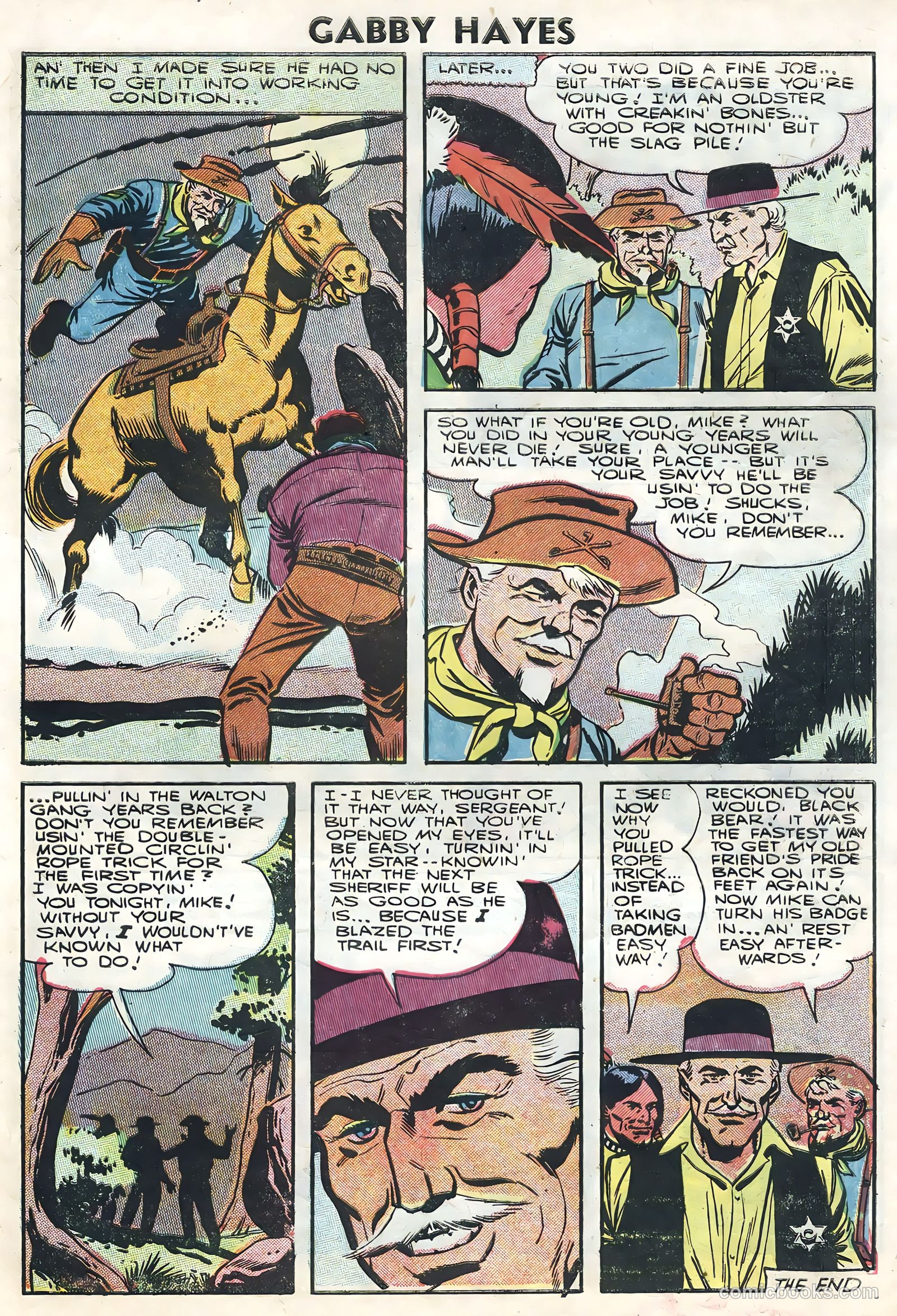 Gabby Hayes #59 (1957) — page 31 of 36