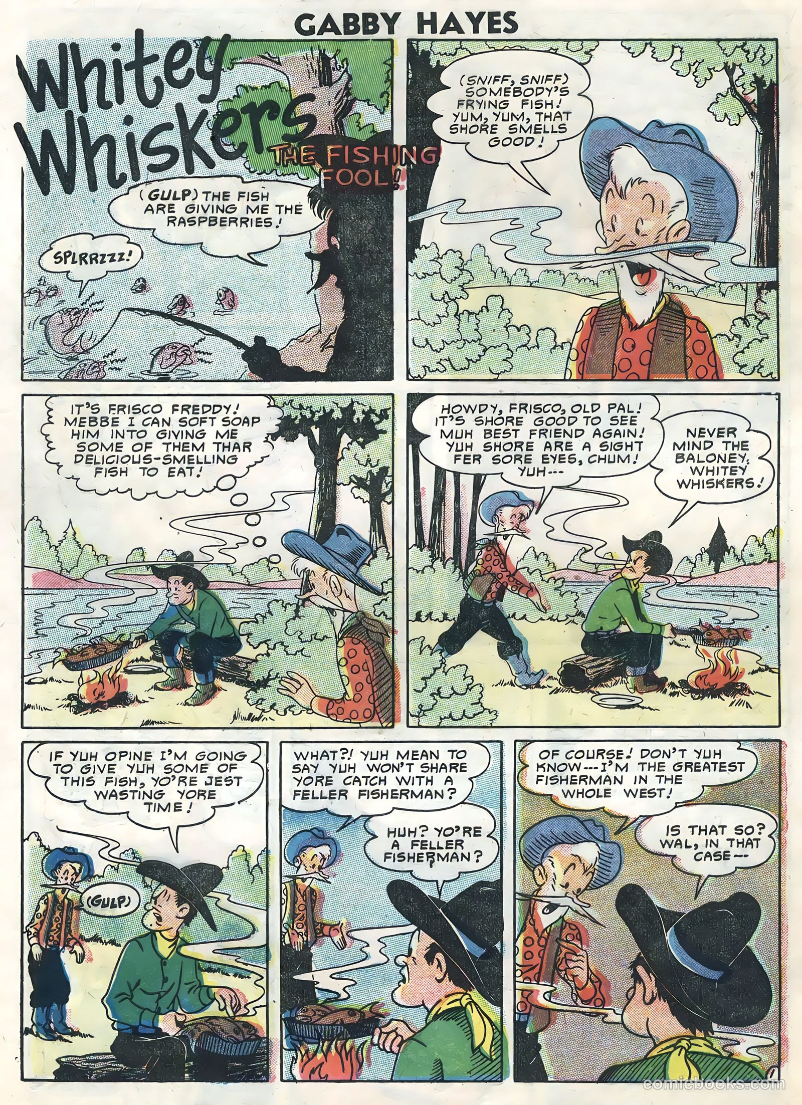 Gabby Hayes #59 (1957) — page 32 of 36