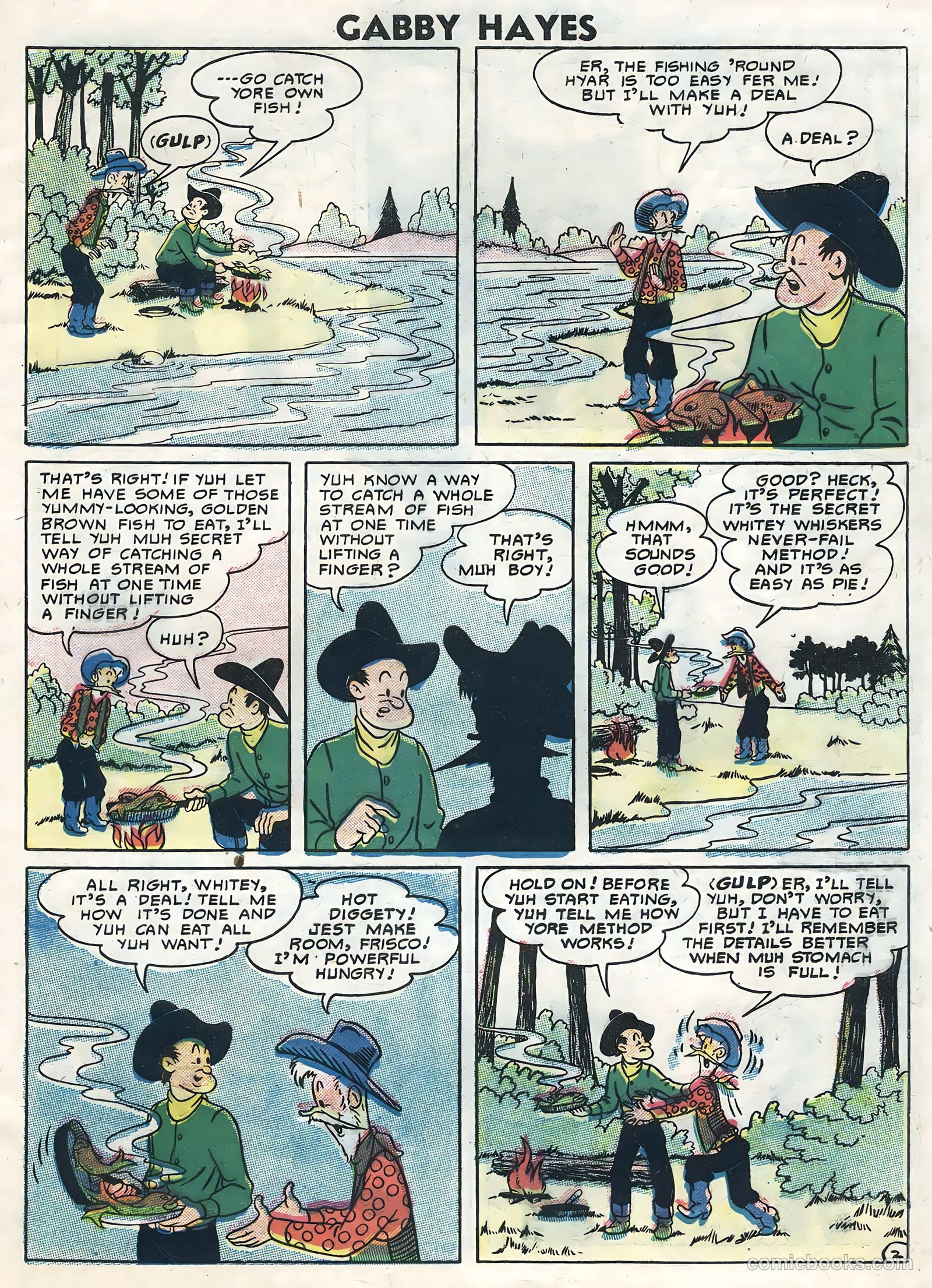 Gabby Hayes #59 (1957) — page 33 of 36