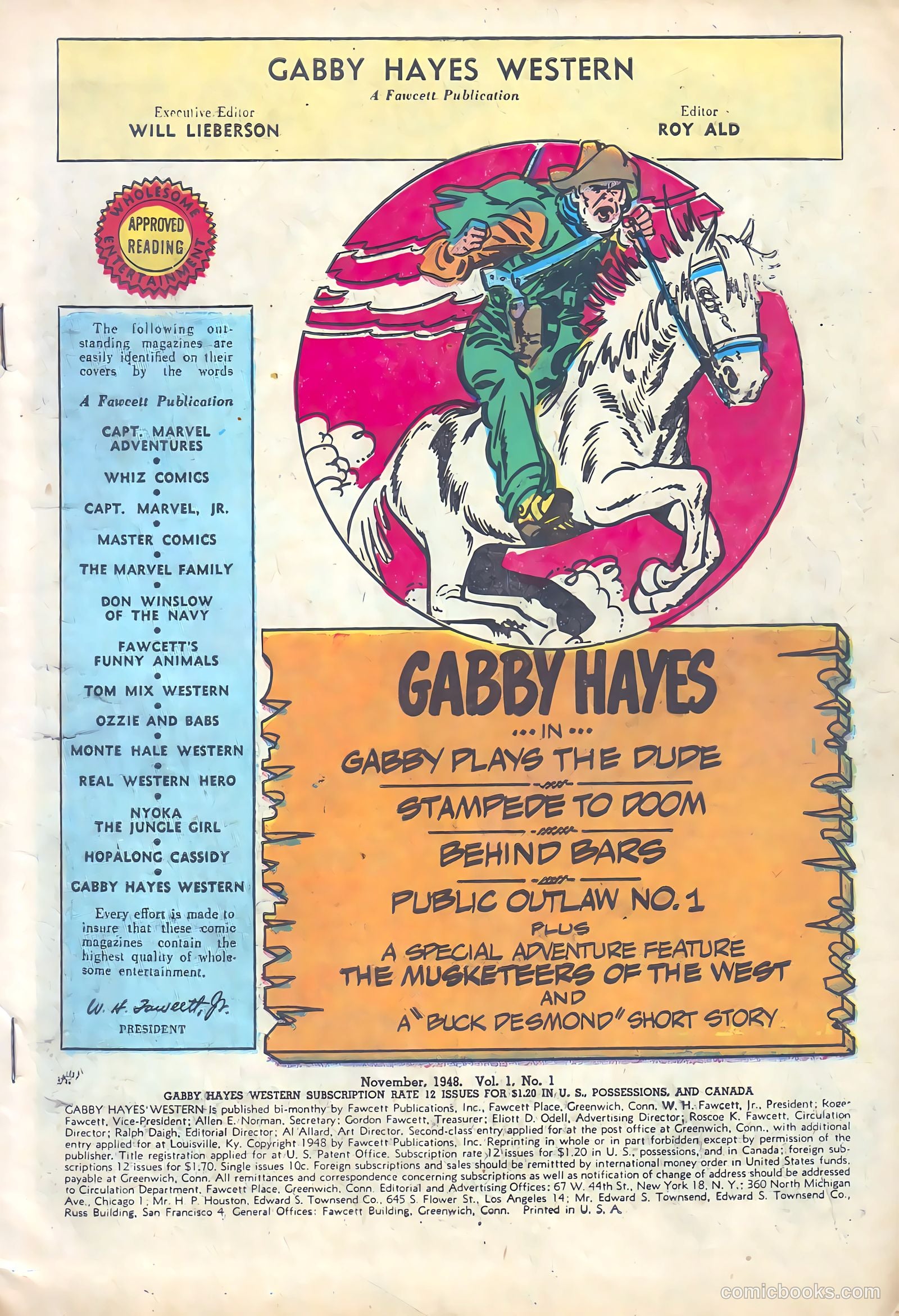 Gabby Hayes Western #1 (1948) — page 3 of 52