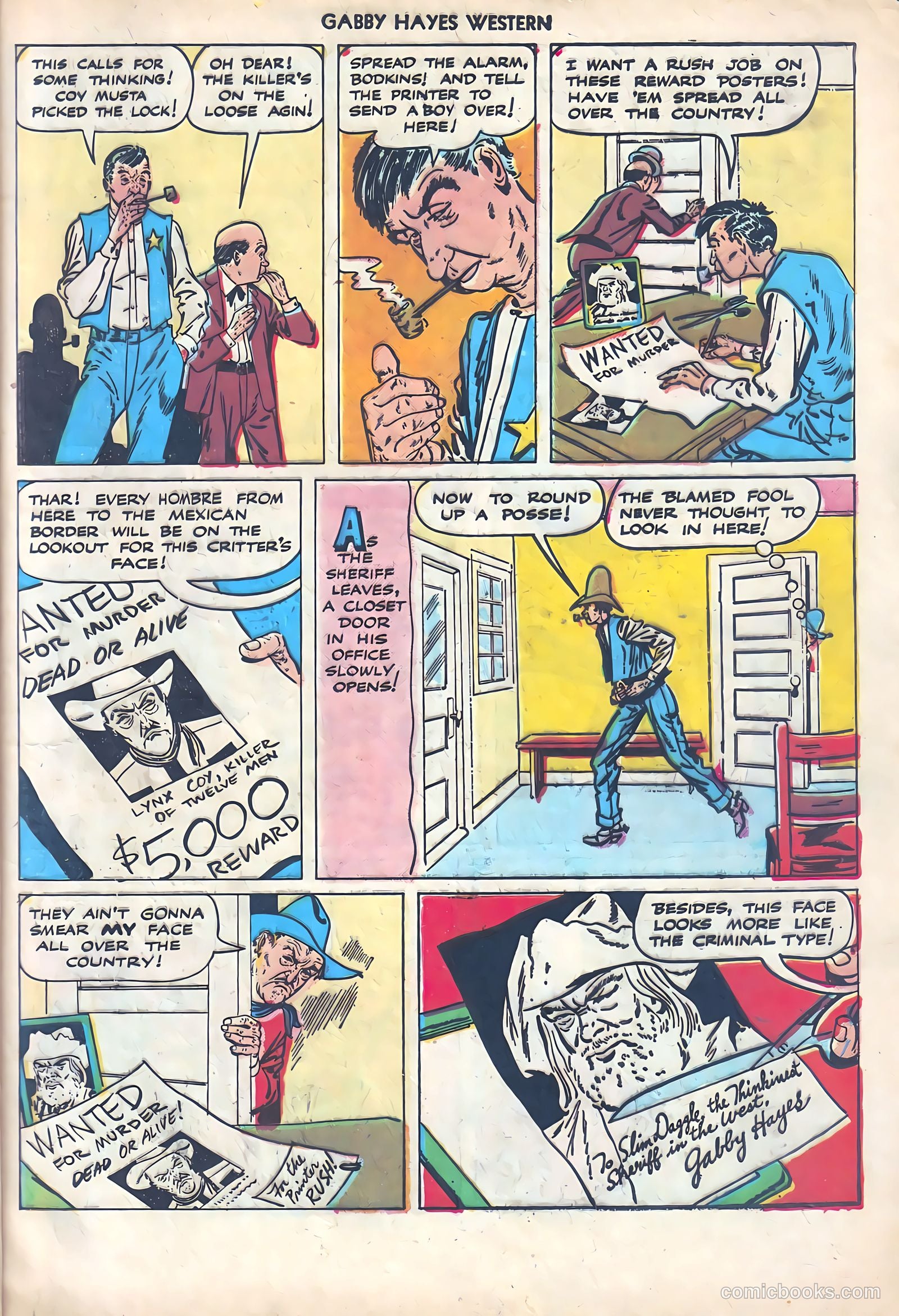 Gabby Hayes Western #1 (1948) — page 5 of 52