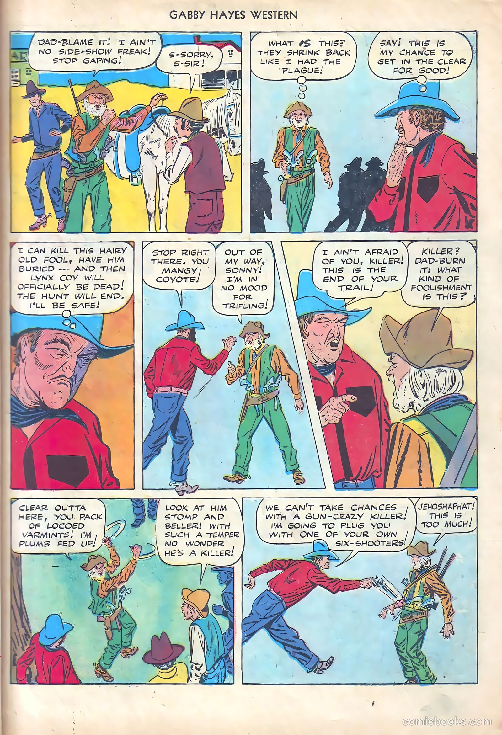 Gabby Hayes Western #1 (1948) — page 7 of 52