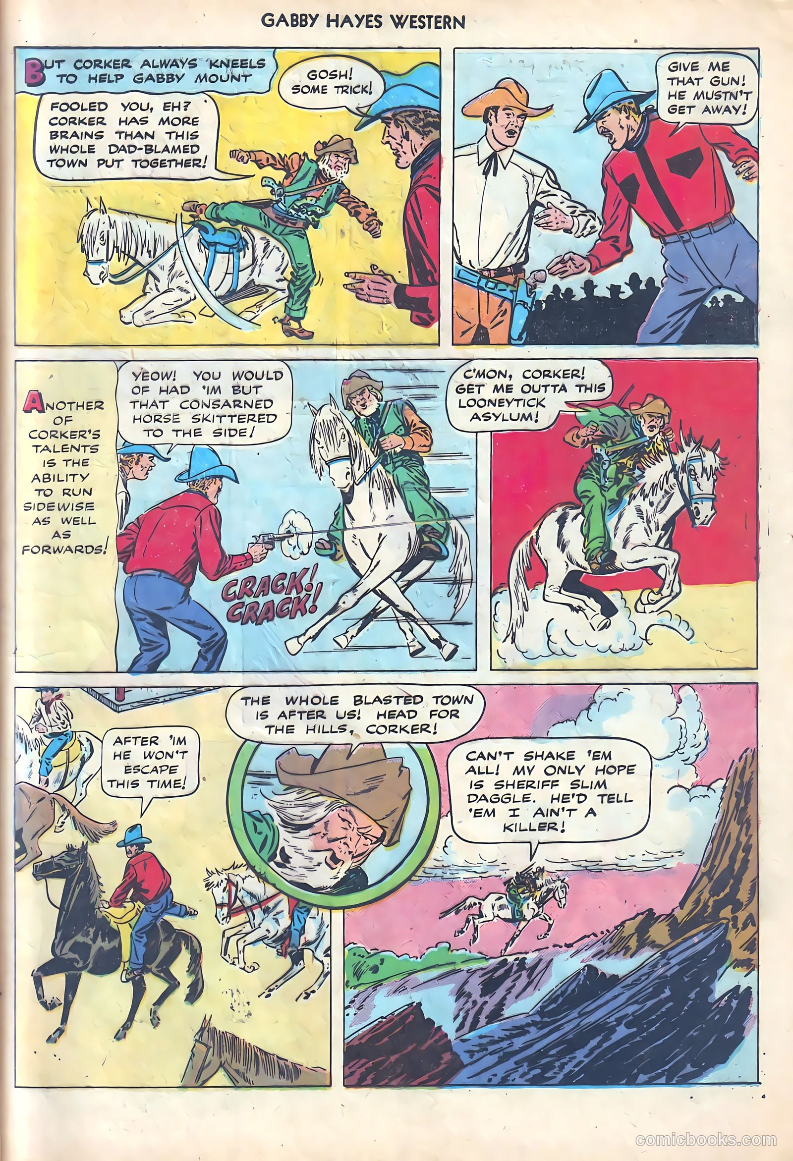 Gabby Hayes Western #1 (1948) — page 9 of 52