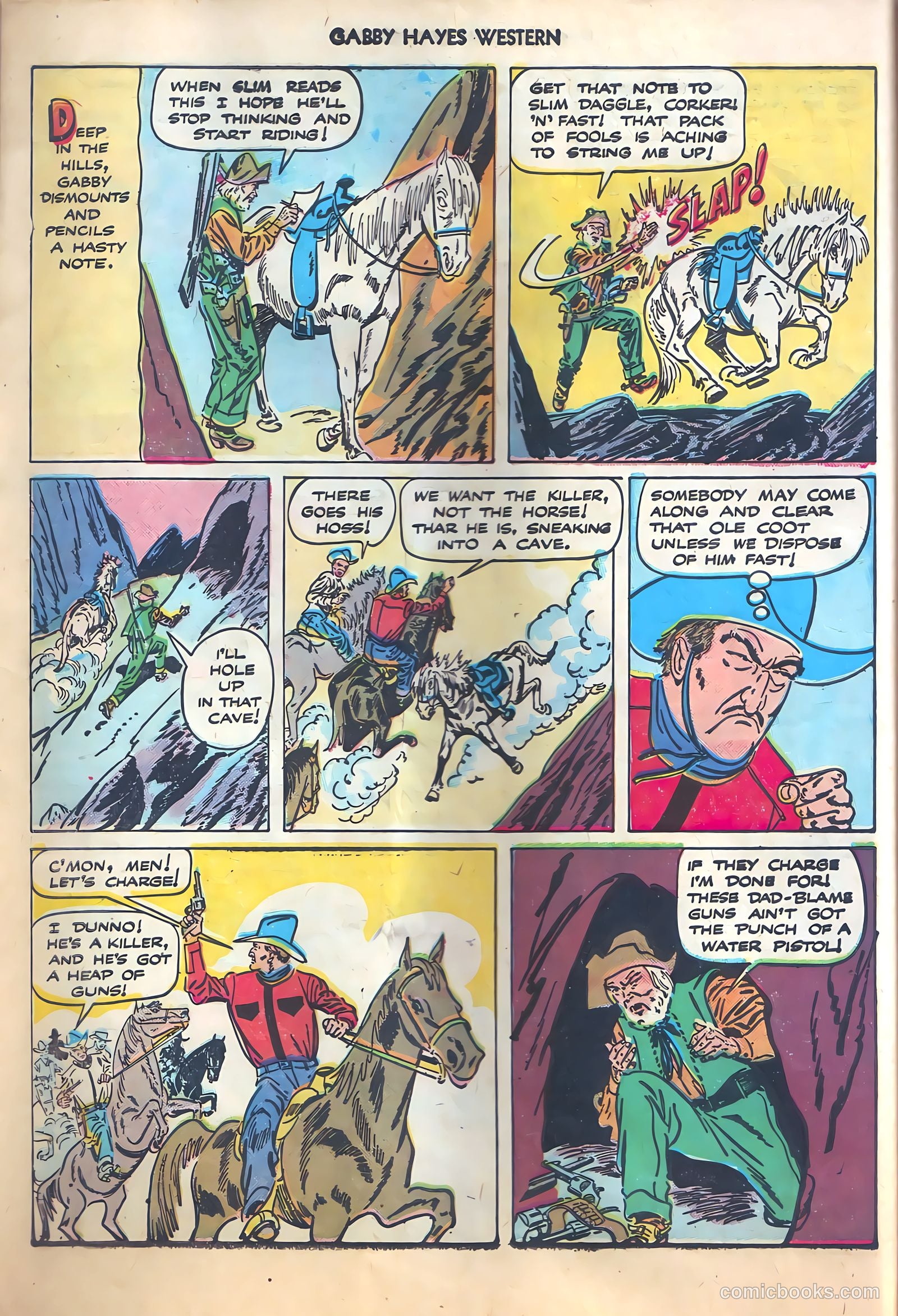 Gabby Hayes Western #1 (1948) — page 10 of 52