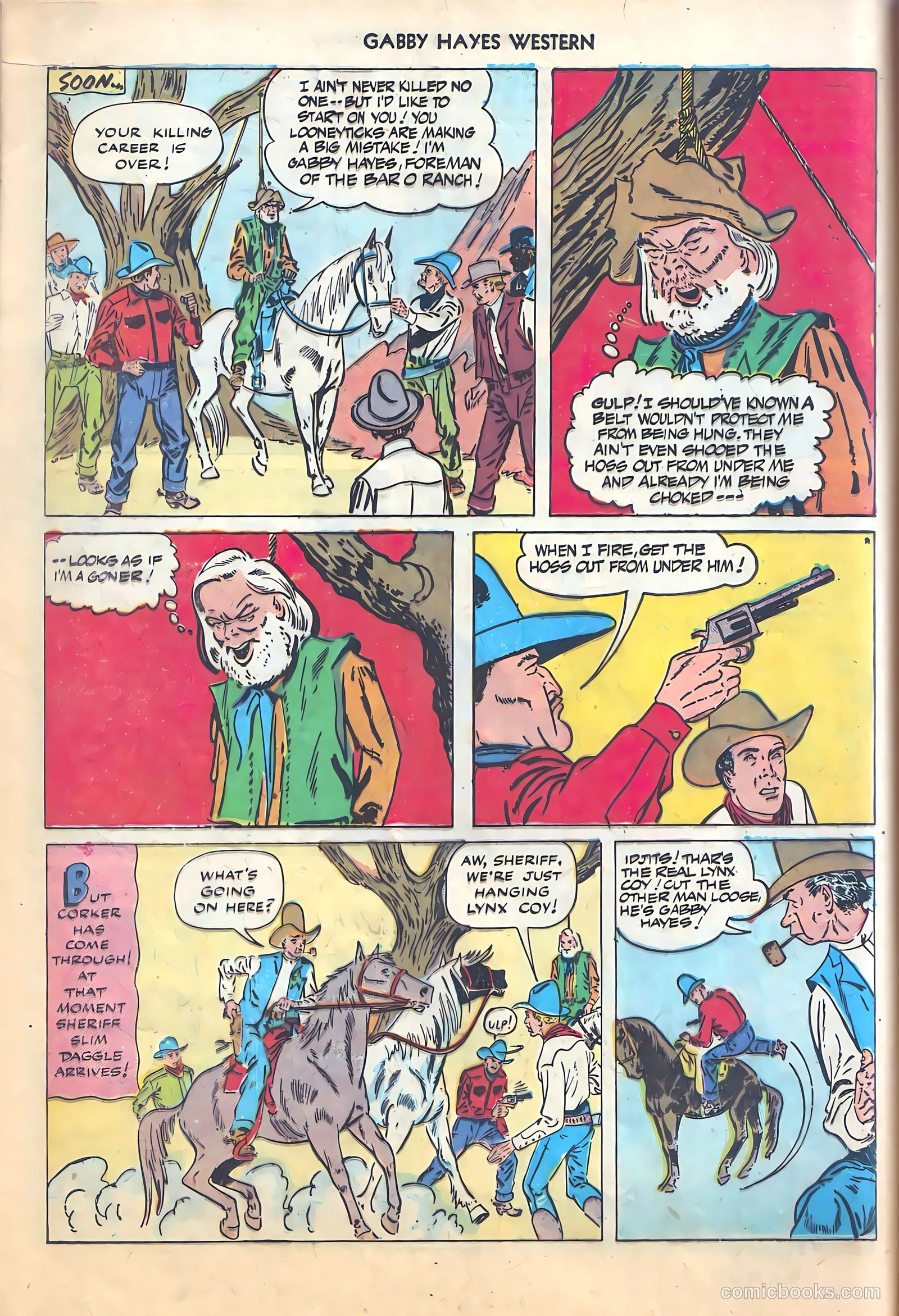 Gabby Hayes Western #1 (1948) — page 12 of 52