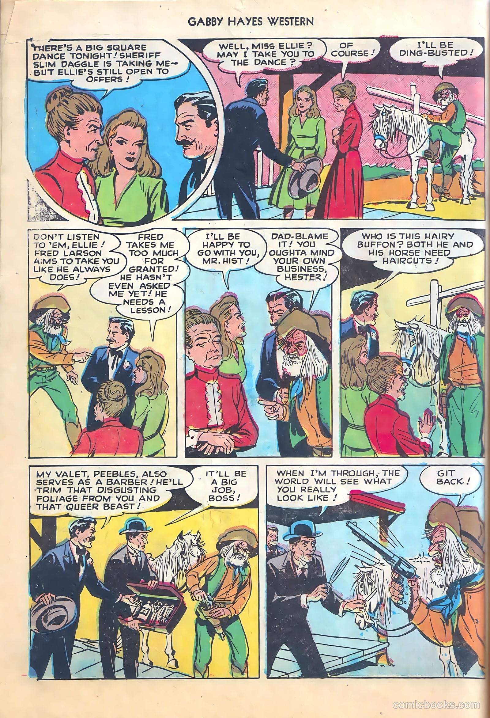 Gabby Hayes Western #1 (1948) — page 18 of 52