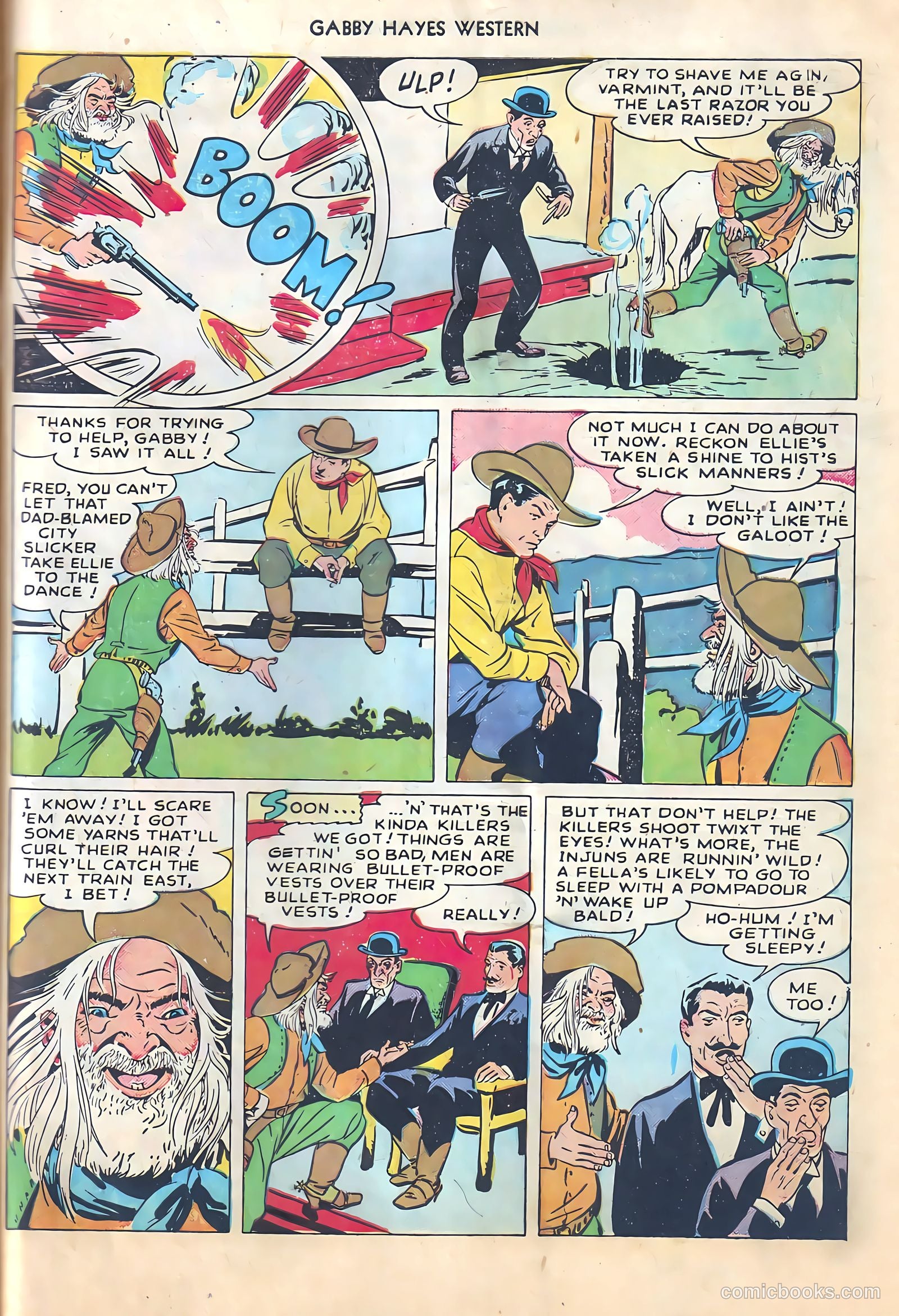 Gabby Hayes Western #1 (1948) — page 19 of 52