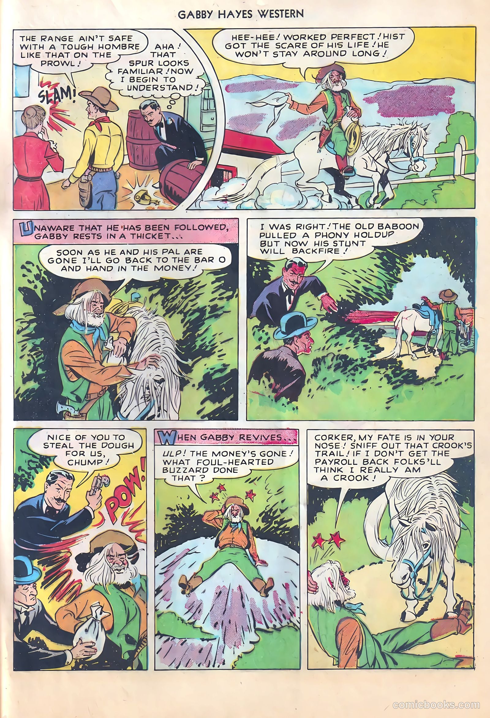 Gabby Hayes Western #1 (1948) — page 21 of 52