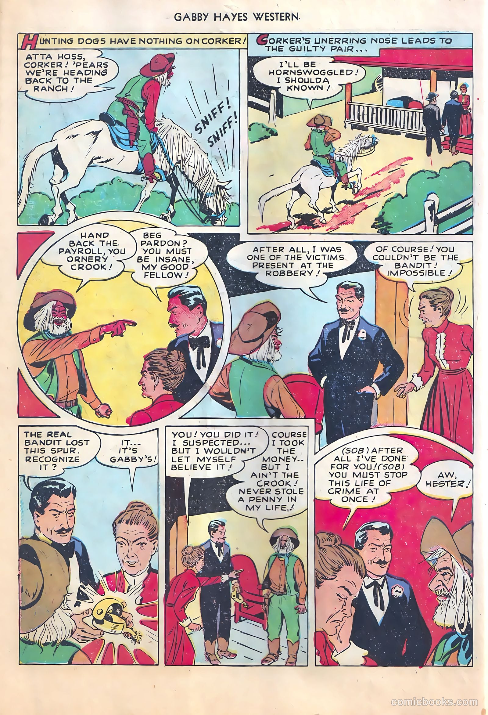 Gabby Hayes Western #1 (1948) — page 22 of 52