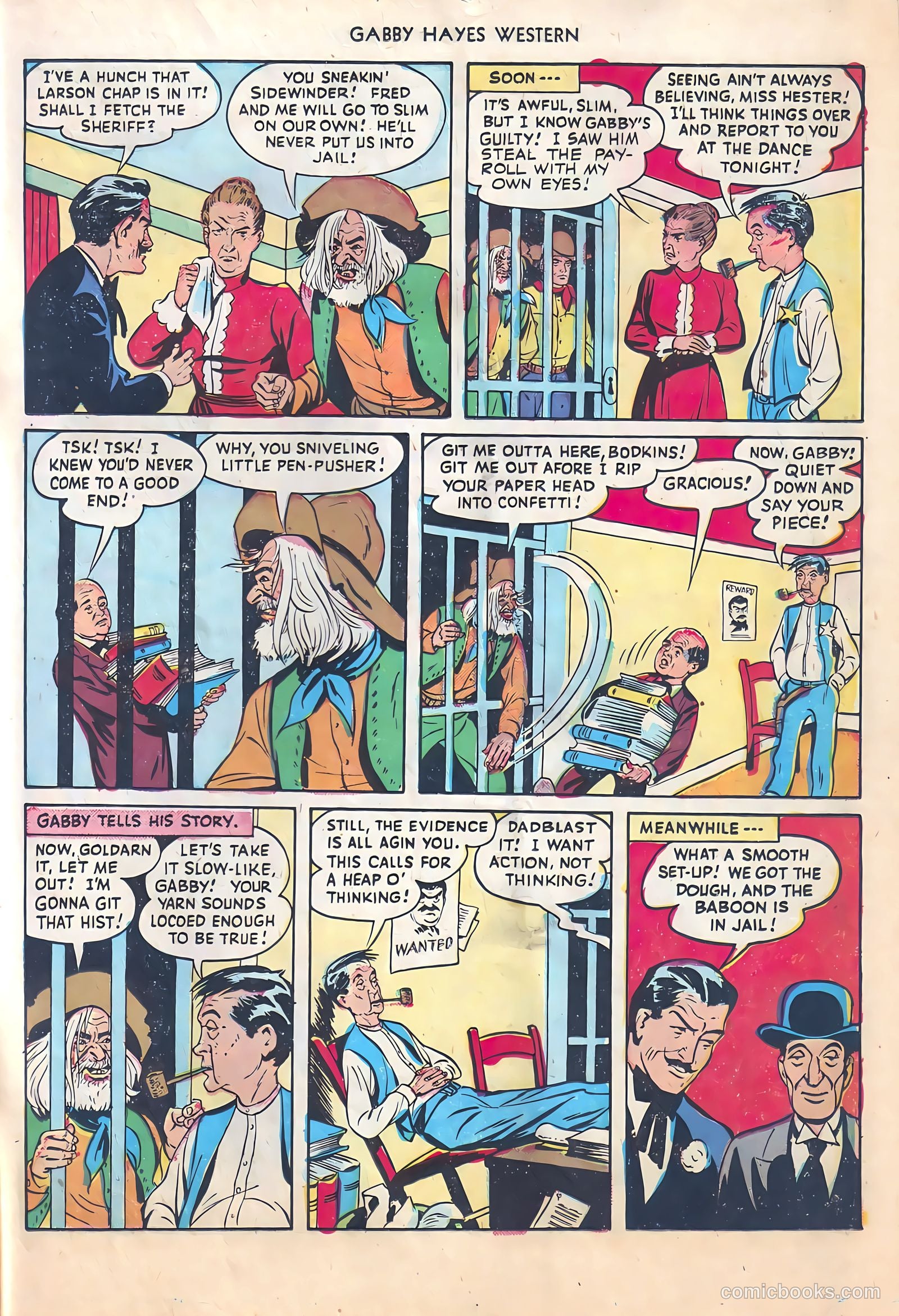 Gabby Hayes Western #1 (1948) — page 23 of 52